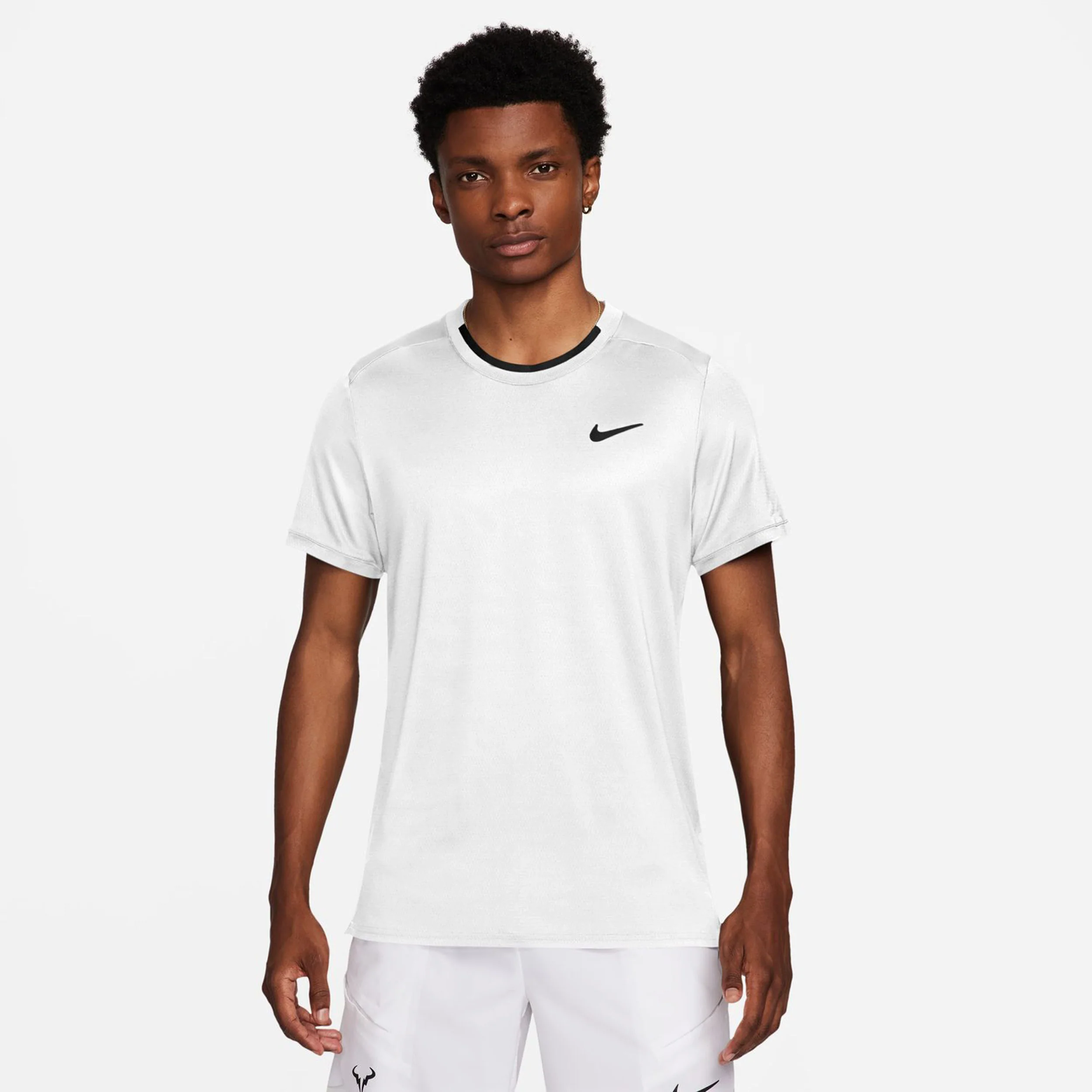 Court Dri-Fit Advantage T-Shirt Herren-Weiß - Image 5