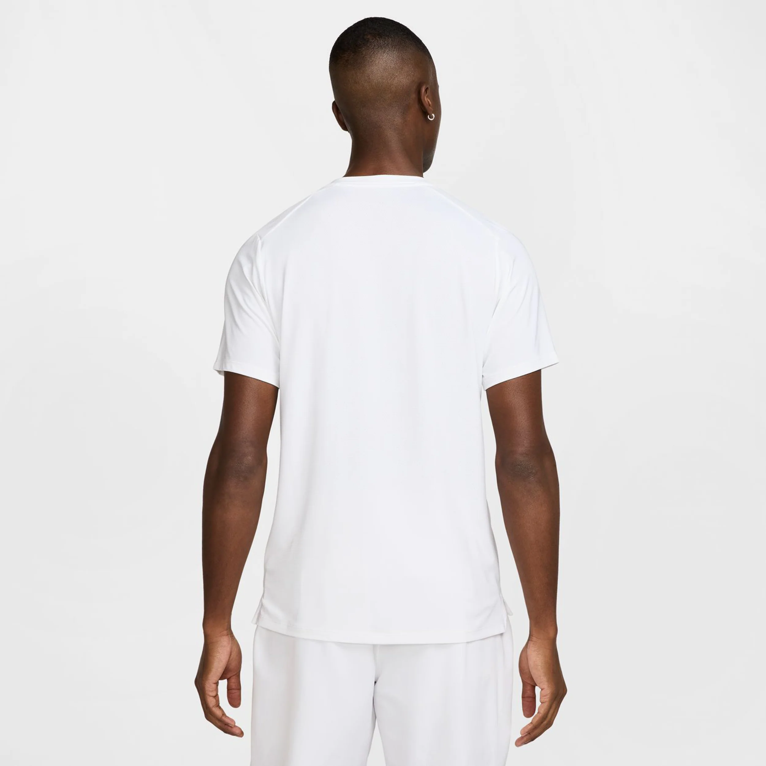 Court Dri-Fit Advantage T-Shirt Herren-Weiß,Schwarz - Image 5