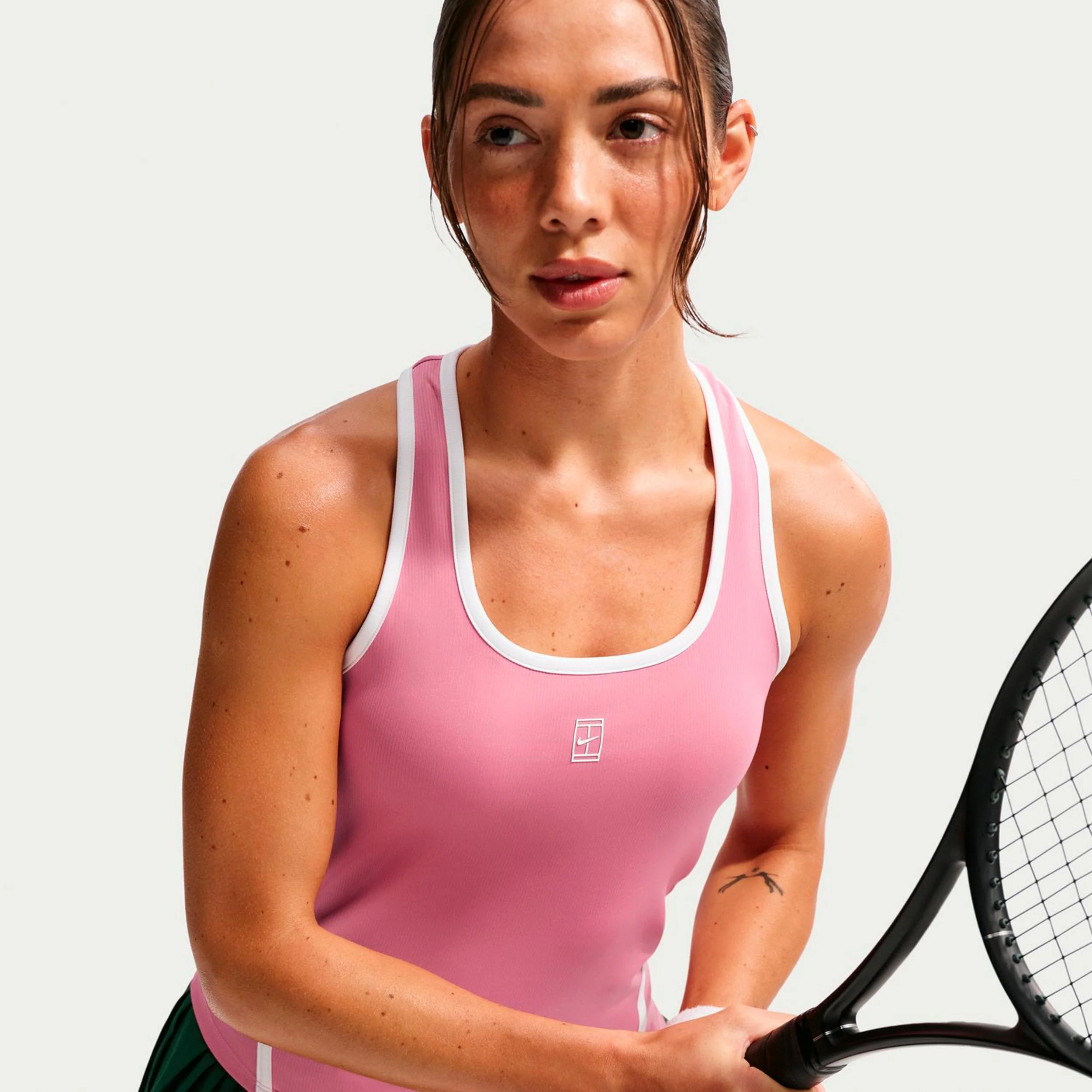 Court Dri-Fit Advantage Tank-Top Damen - rosa - Image 6