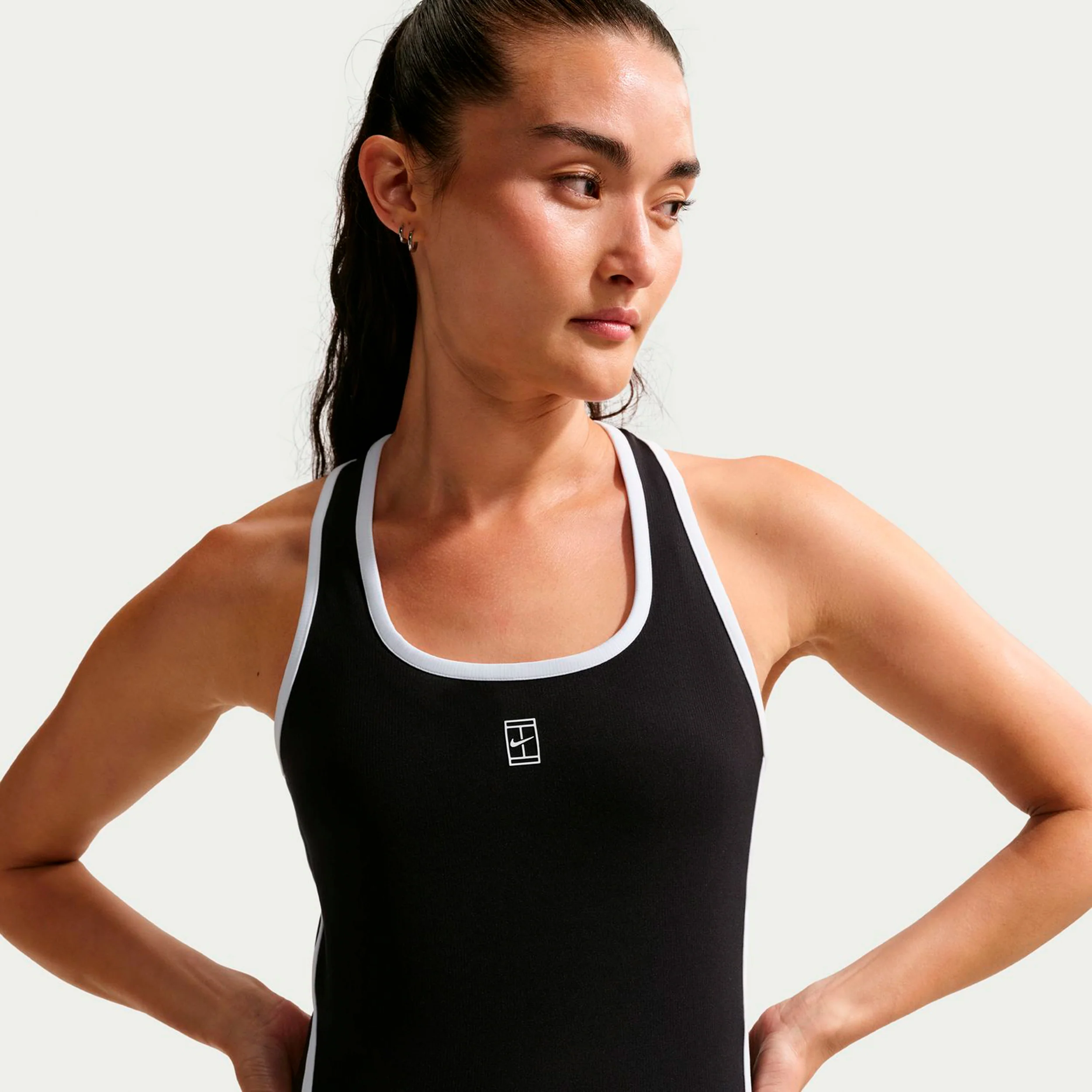 Court Dri-Fit Advantage Tank-Top Damen-schwarz - Image 4
