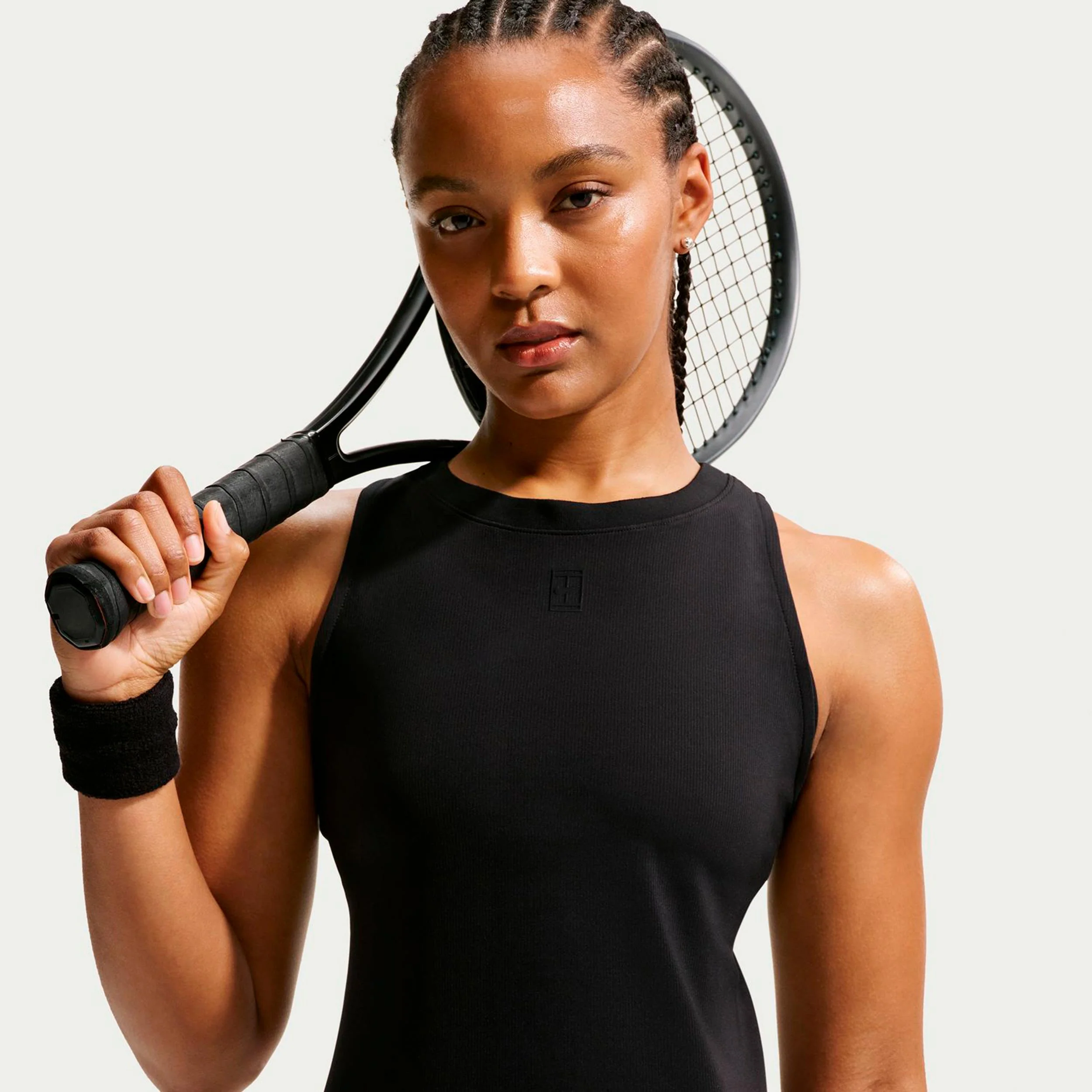 Court Dri-Fit Advantage Tank-Top Damen-Schwarz,Schwarz - Image 6