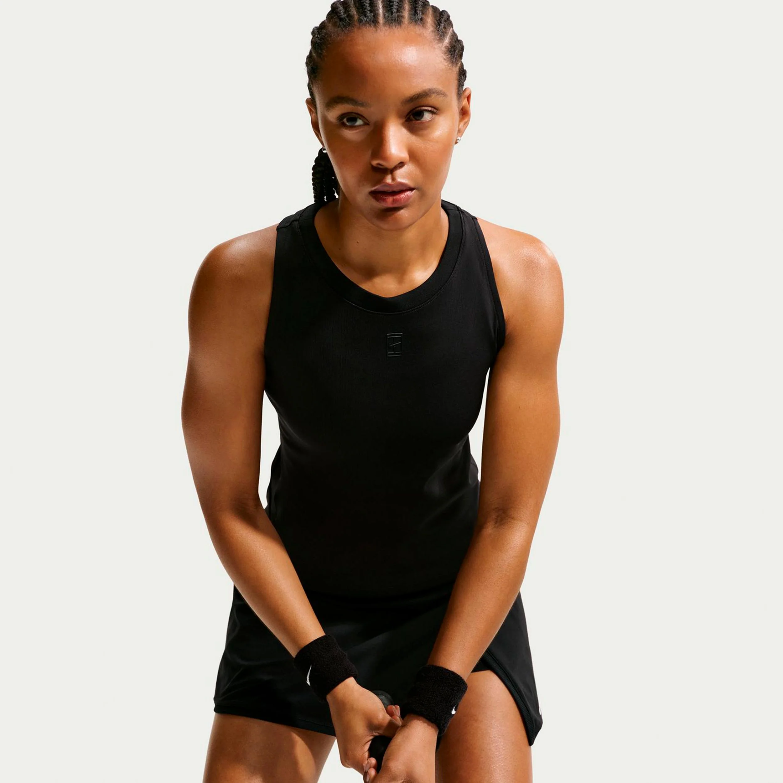 Court Dri-Fit Advantage Tank-Top Damen-Schwarz,Schwarz - Image 8