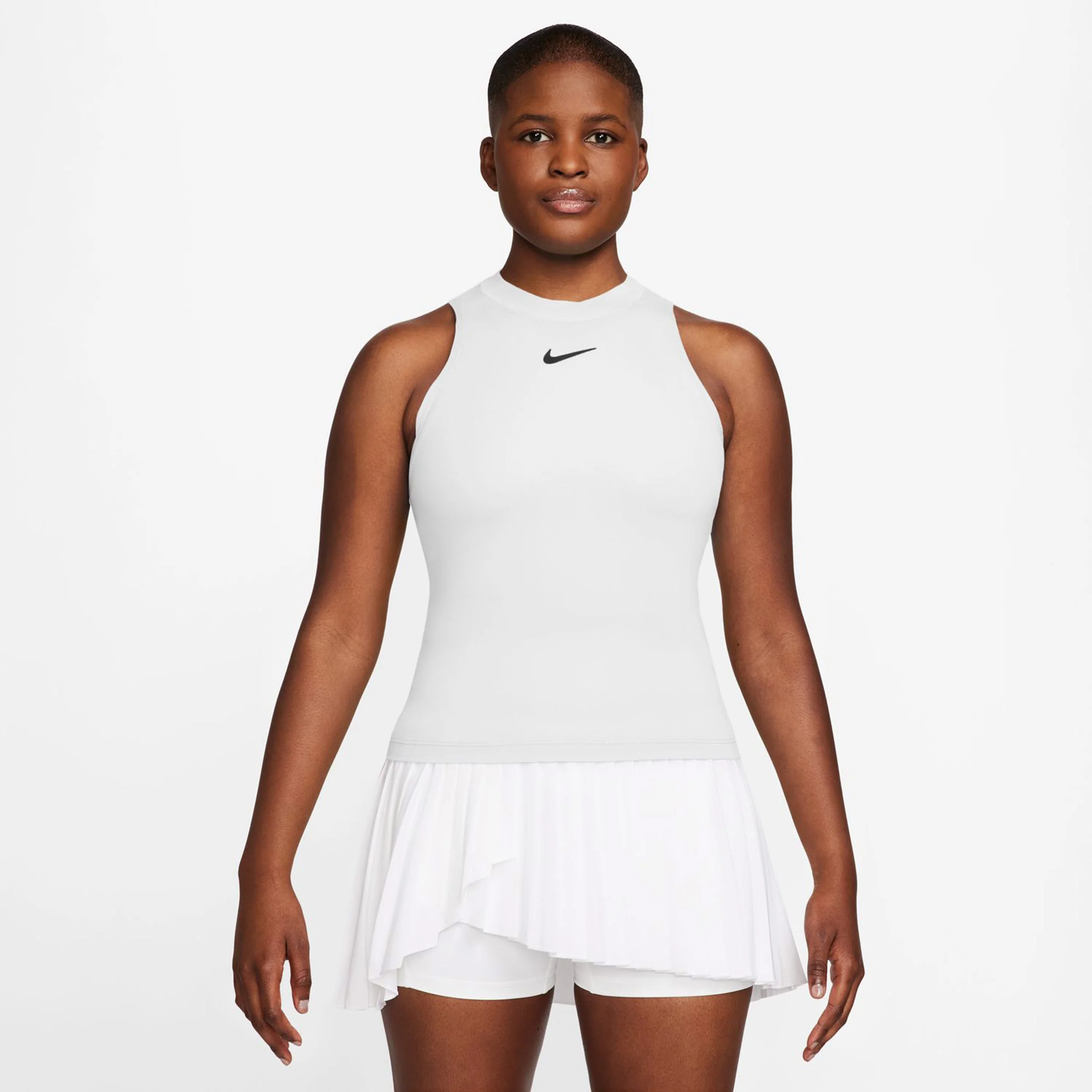Court Dri-Fit Advantage Tank-Top Damen-Weiß - Image 5