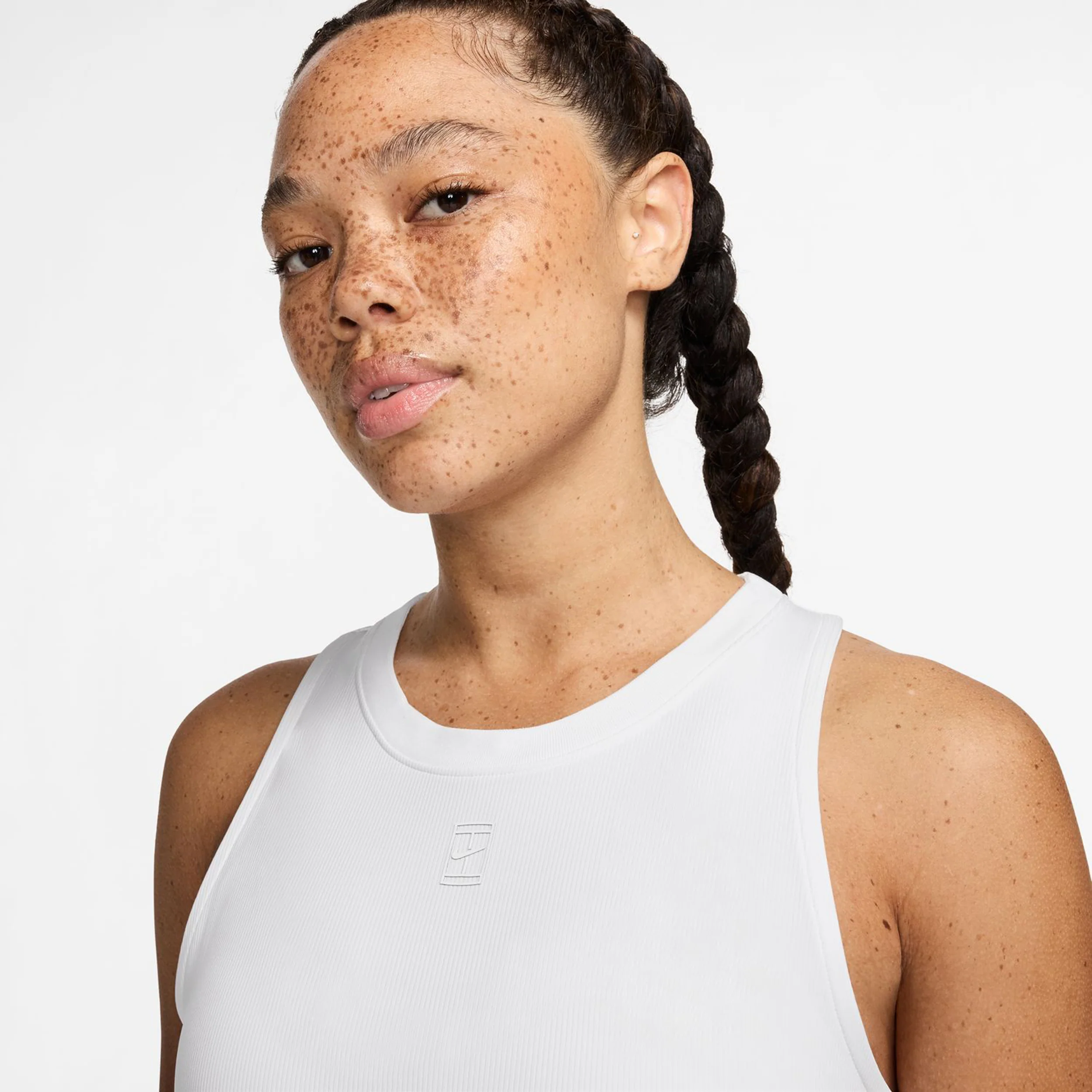 Court Dri-Fit Advantage Tank-Top Damen-Weiß,Weiß - Image 3