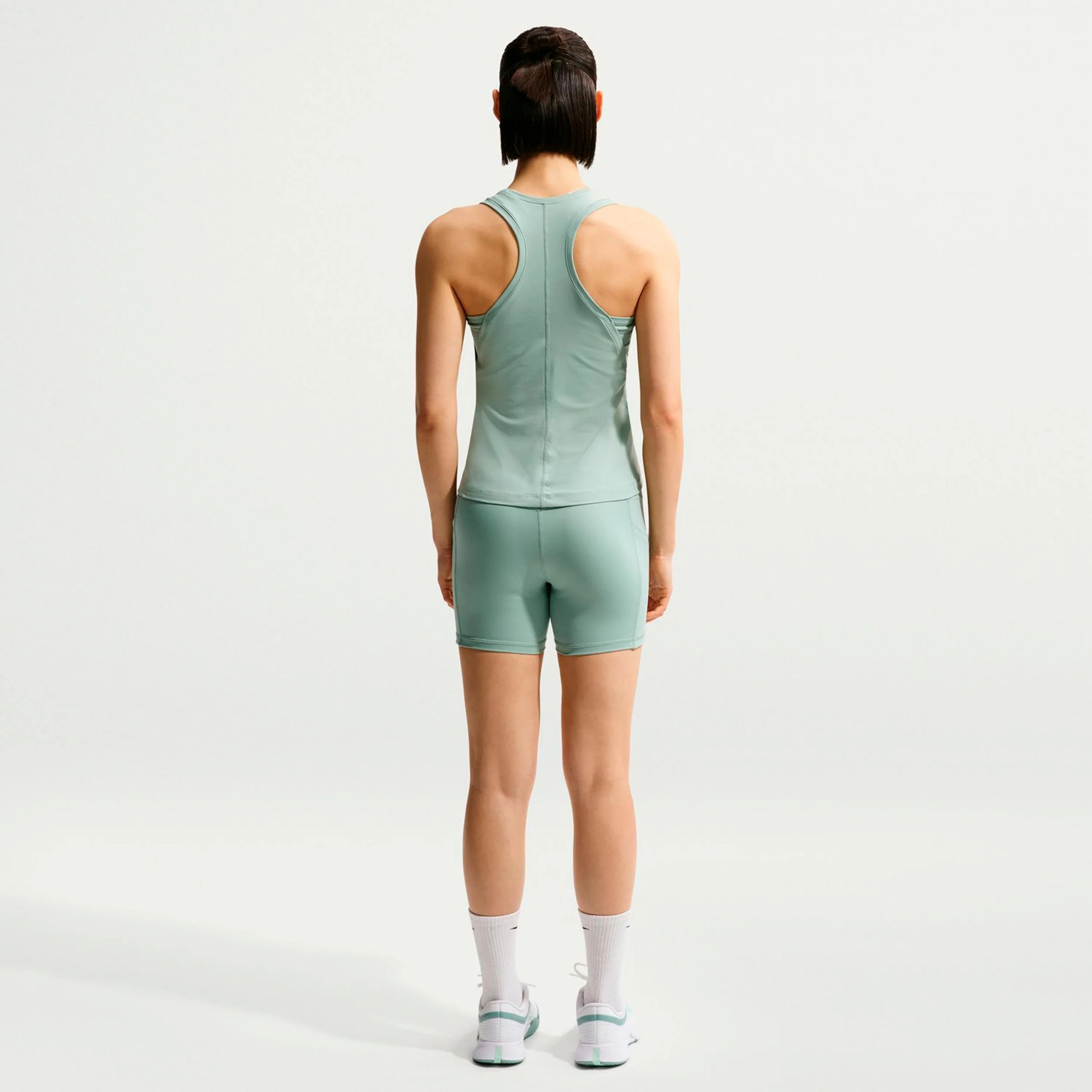 Court Dri-Fit Ball Ballshorts Damen - graugrün, weiß - Image 3
