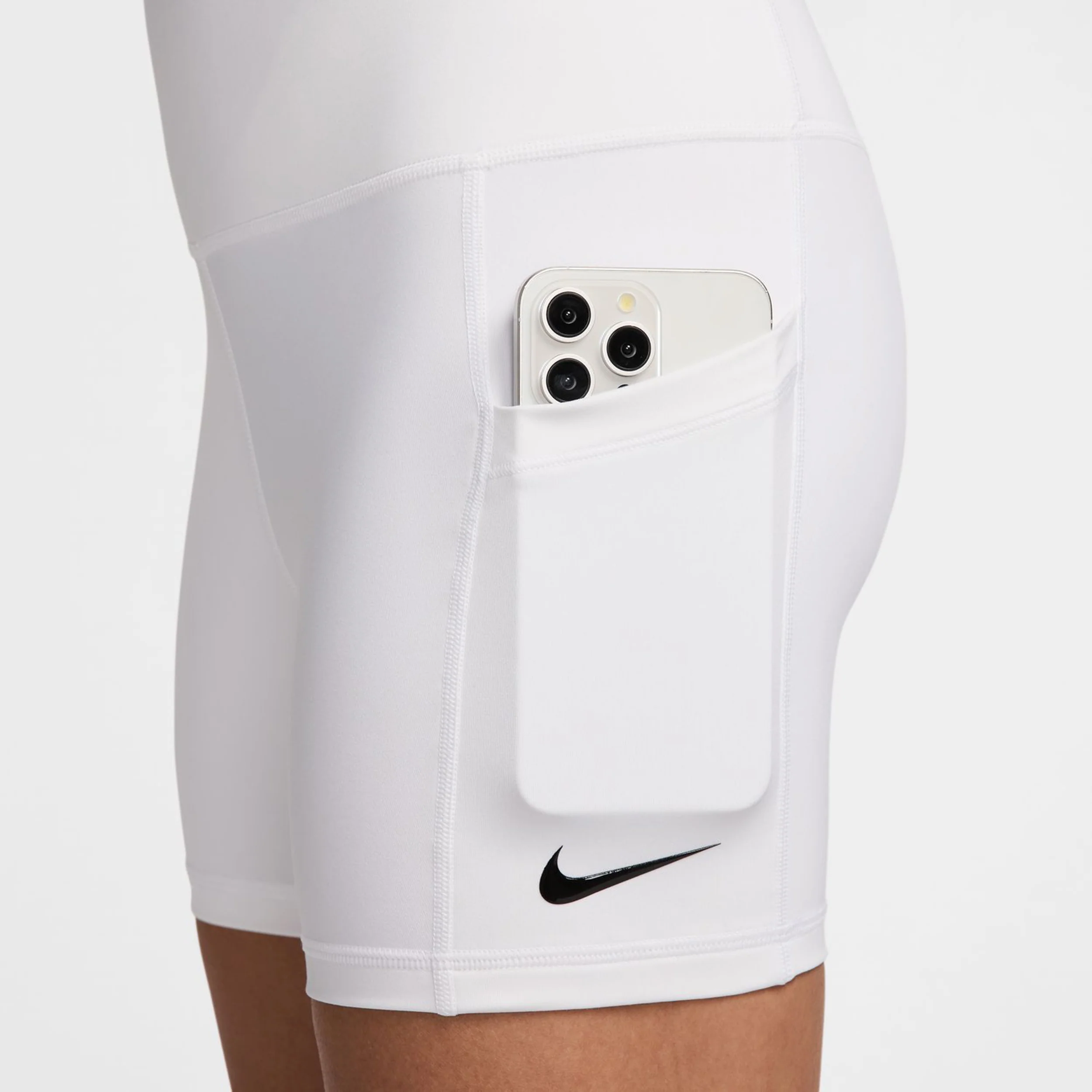 Court Dri-Fit Ballshorts Damen-Weiß - Image 7