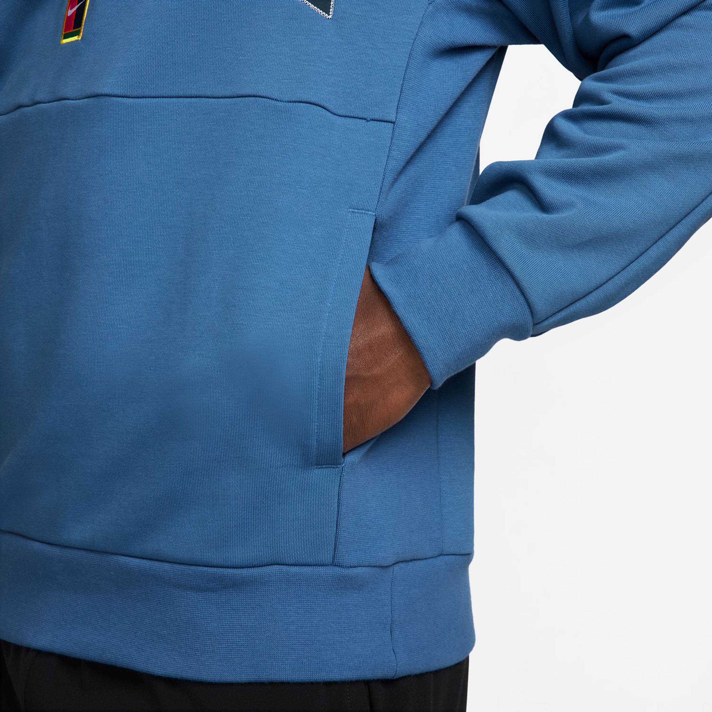 Court Dri-Fit Fleece Heritage Hoody Herren-Blau,Dunkelblau - Image 7