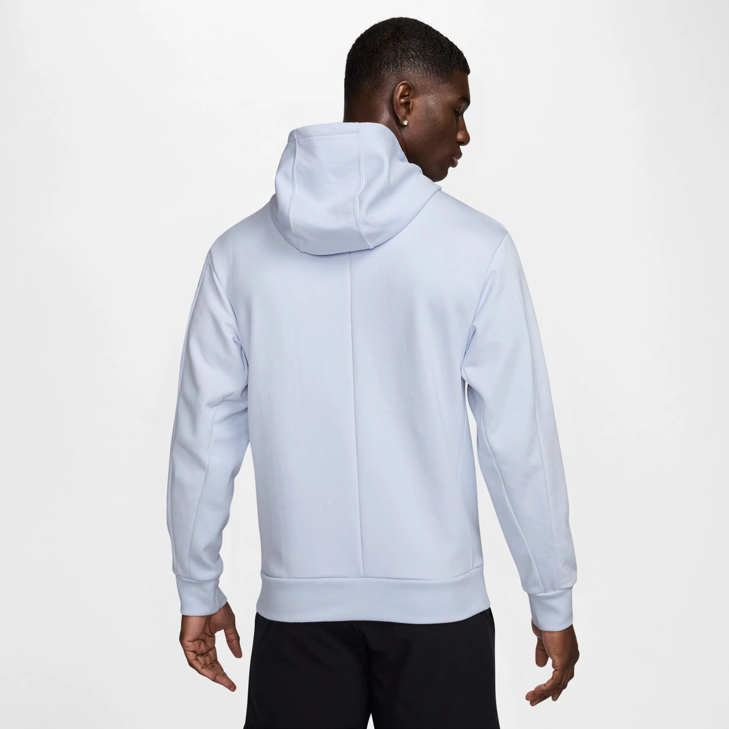 Court Dri-Fit Fleece Heritage Hoody Herren-Hellgrau,Petrol - Image 6