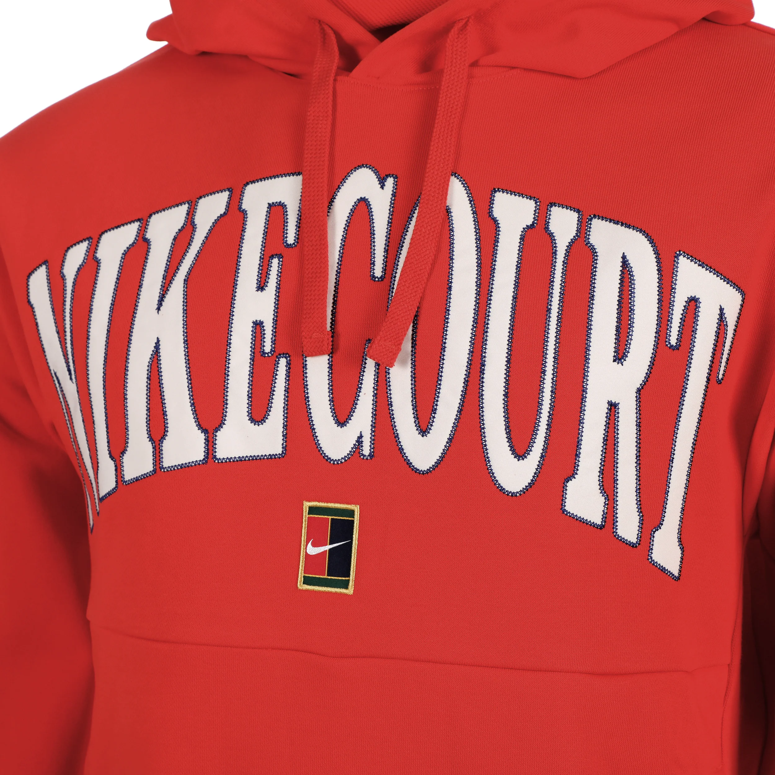 Court Dri-FIT Fleece High Rise Hoody Herren-Rot - Image 3