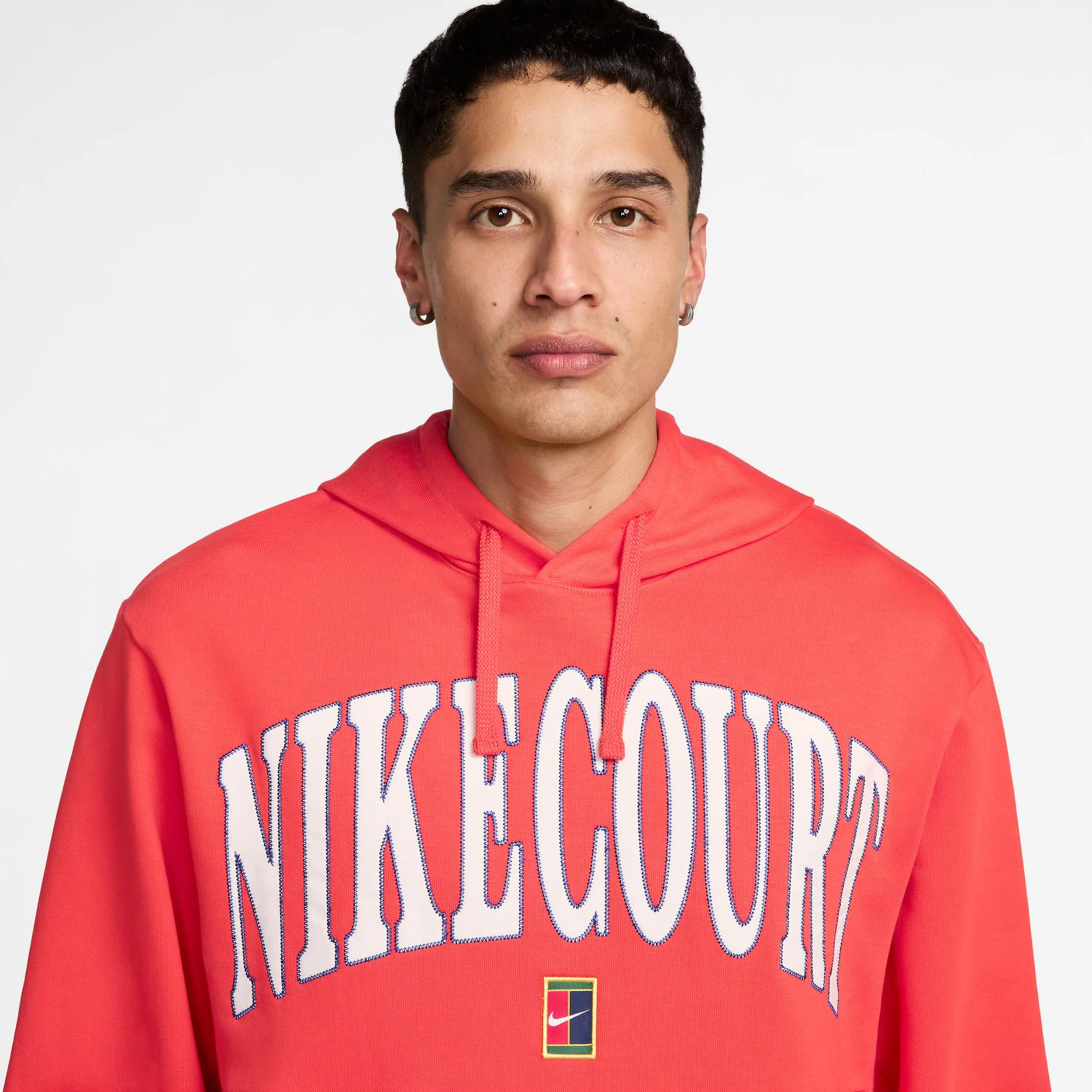 Court Dri-FIT Fleece High Rise Hoody Herren-Rot - Image 7