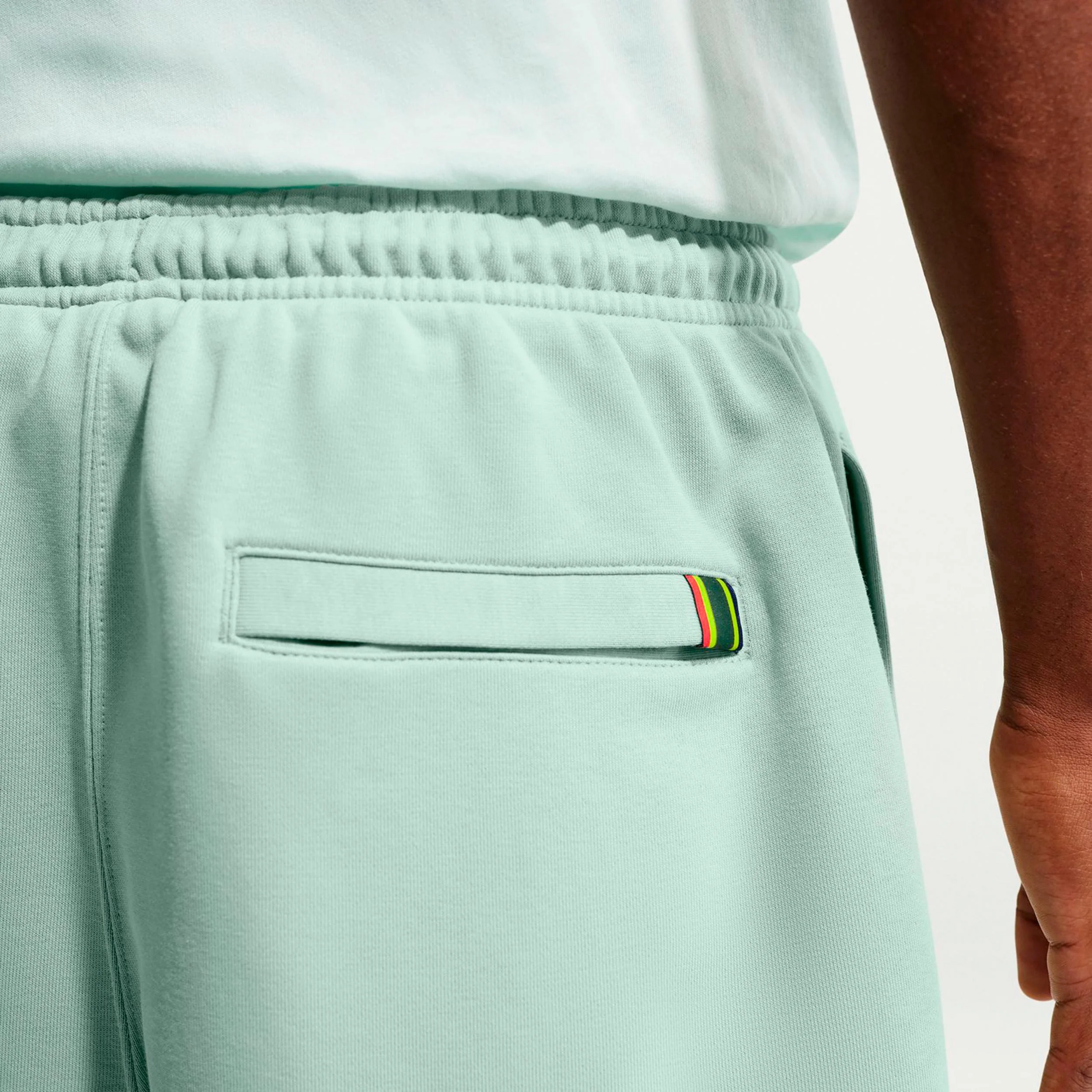 Court Dri-Fit Heritage Fleece Shorts Herren - graugrün - Image 4