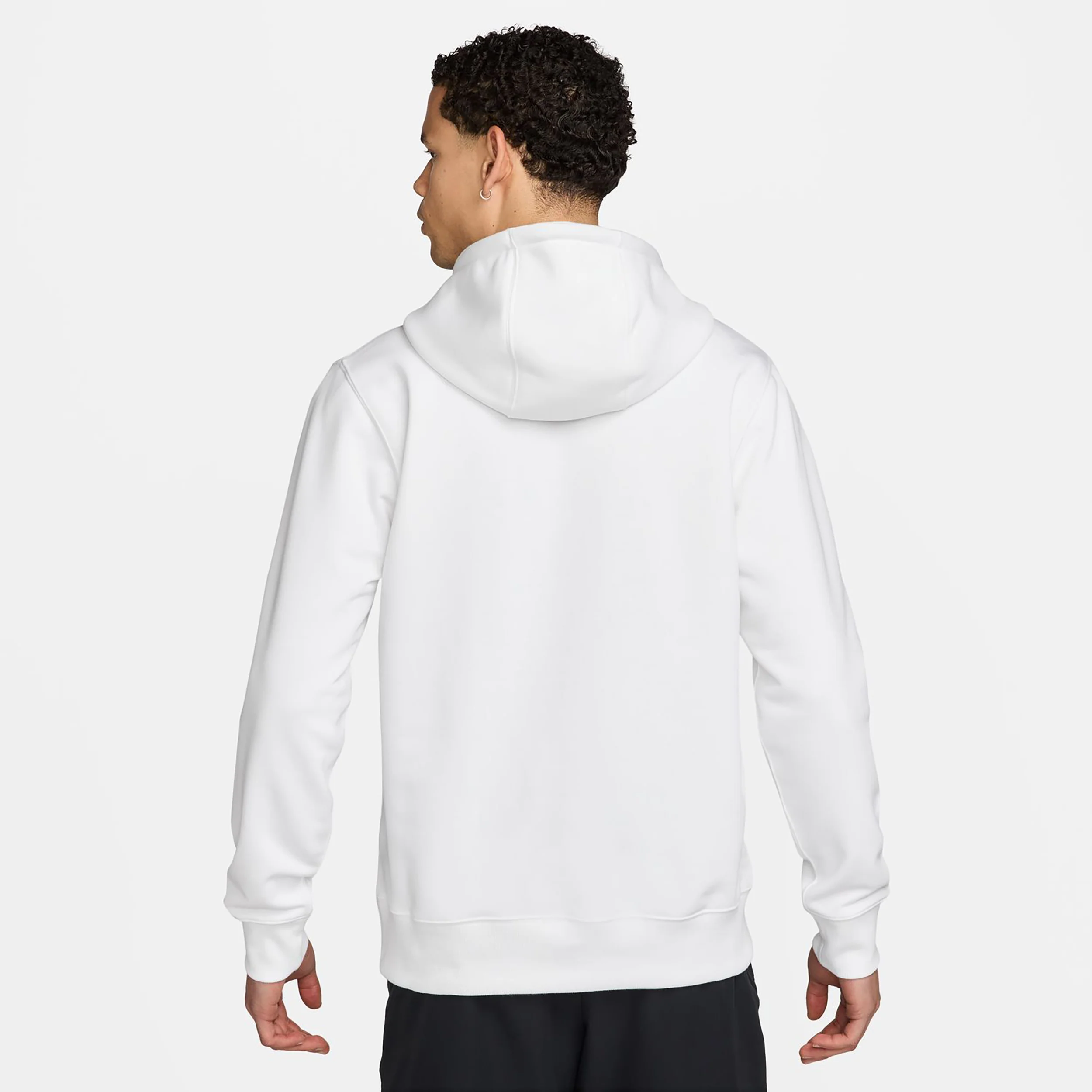 Court Dri-Fit Heritage Hoody Herren - weiß, schwarz - Image 2