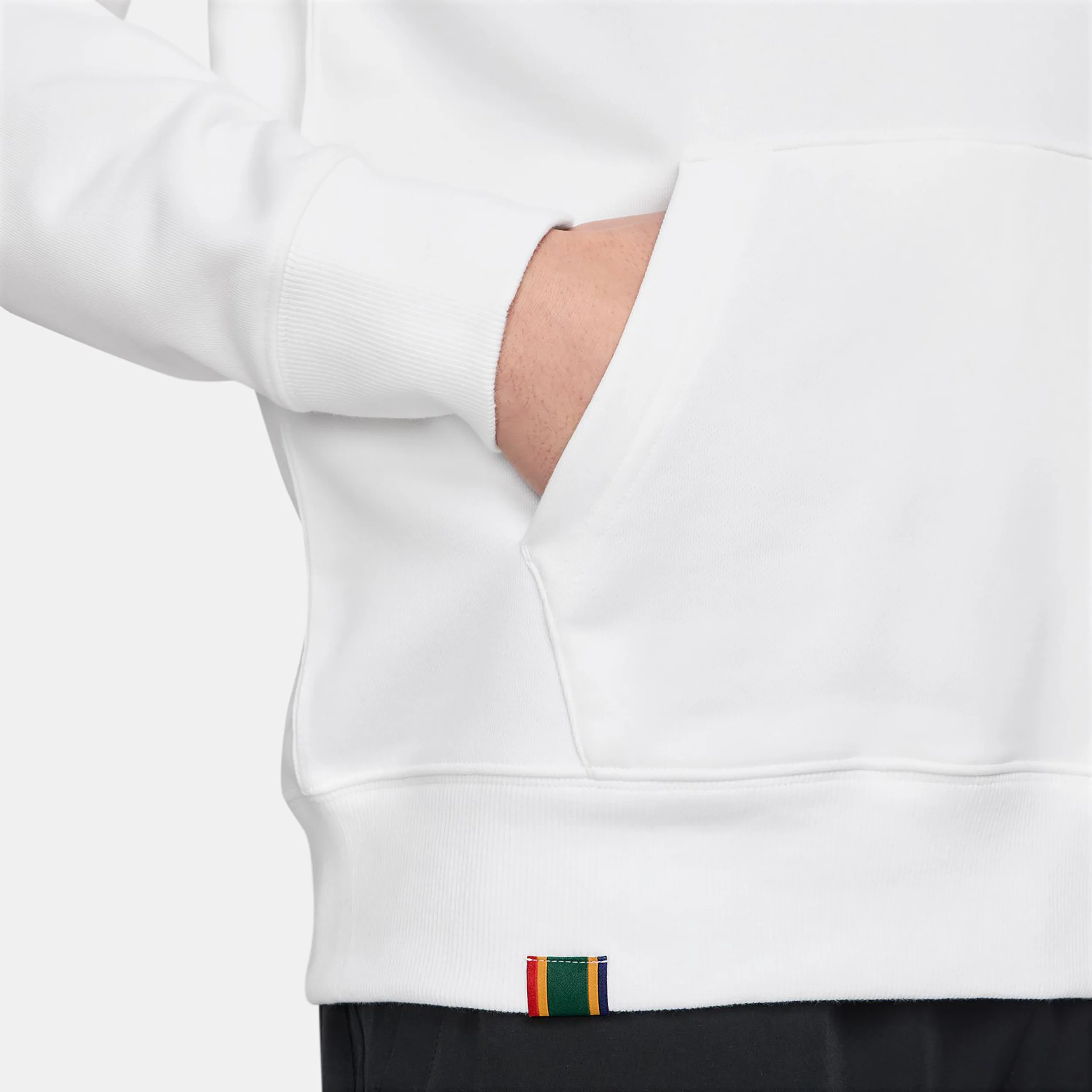Court Dri-Fit Heritage Hoody Herren - weiß, schwarz - Image 3