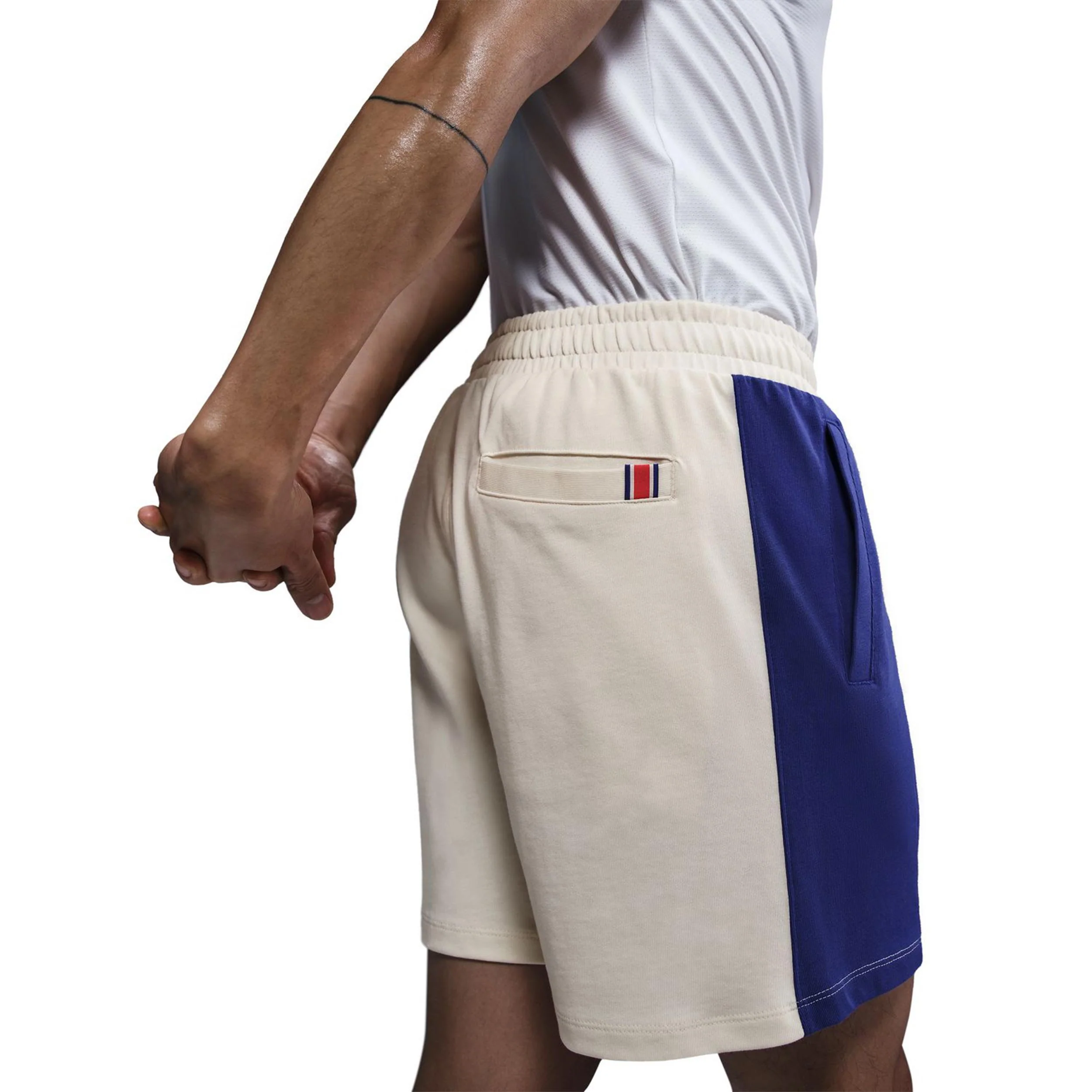 Court Dri-FIT Heritage Shorts Herren-Creme,Blau - Image 5