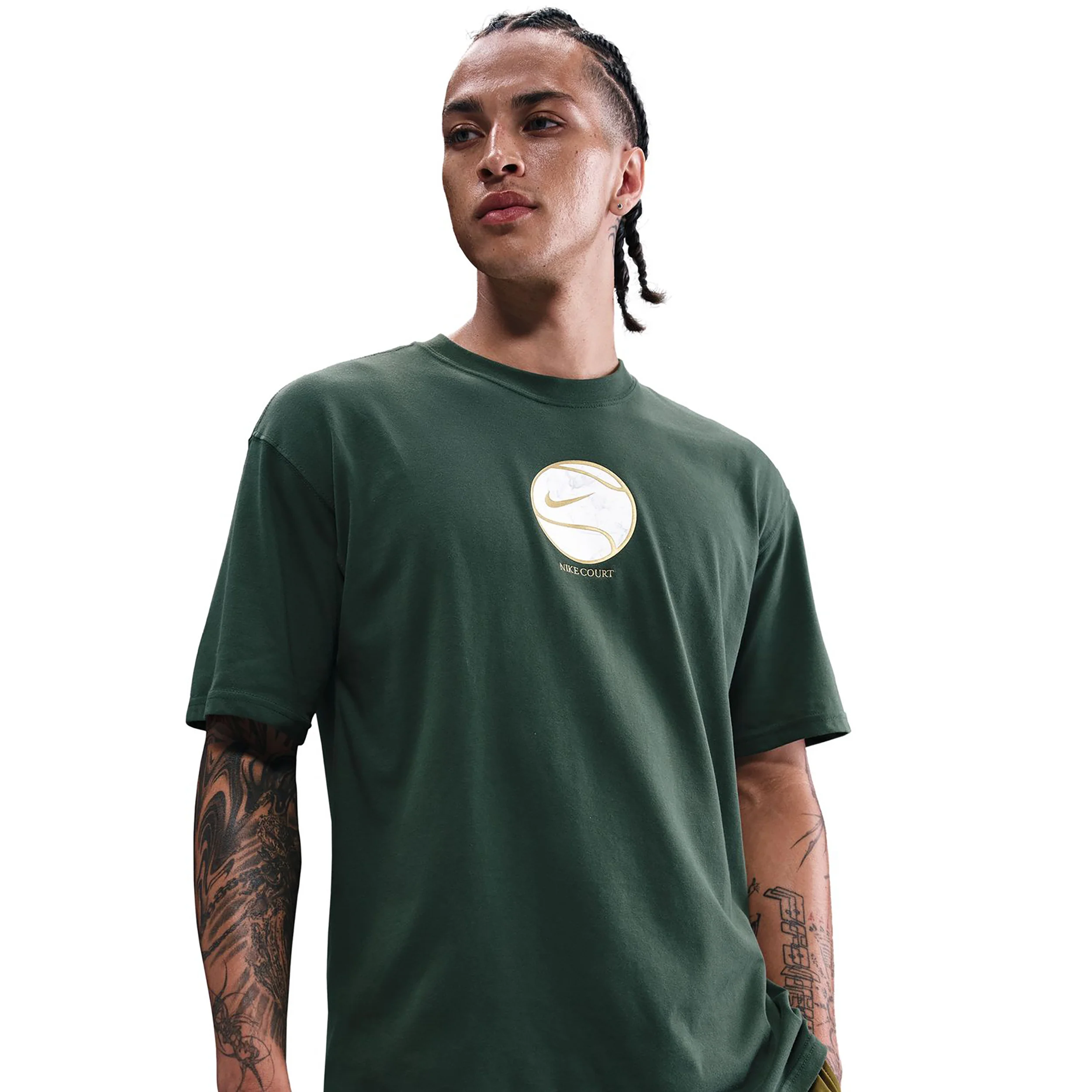 Court Dri-Fit Max 90's T-Shirt Herren-dunkelgrün - Image 3