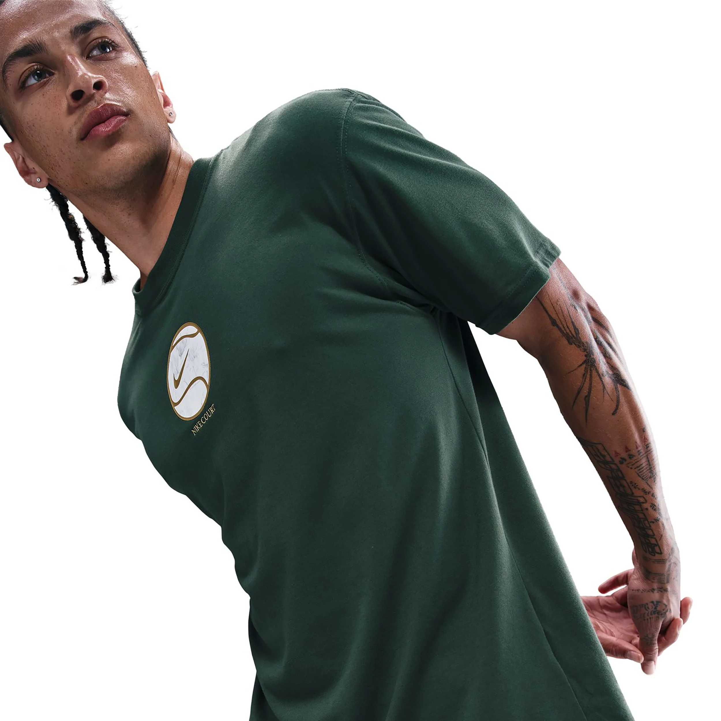 Court Dri-Fit Max 90's T-Shirt Herren-dunkelgrün - Image 5