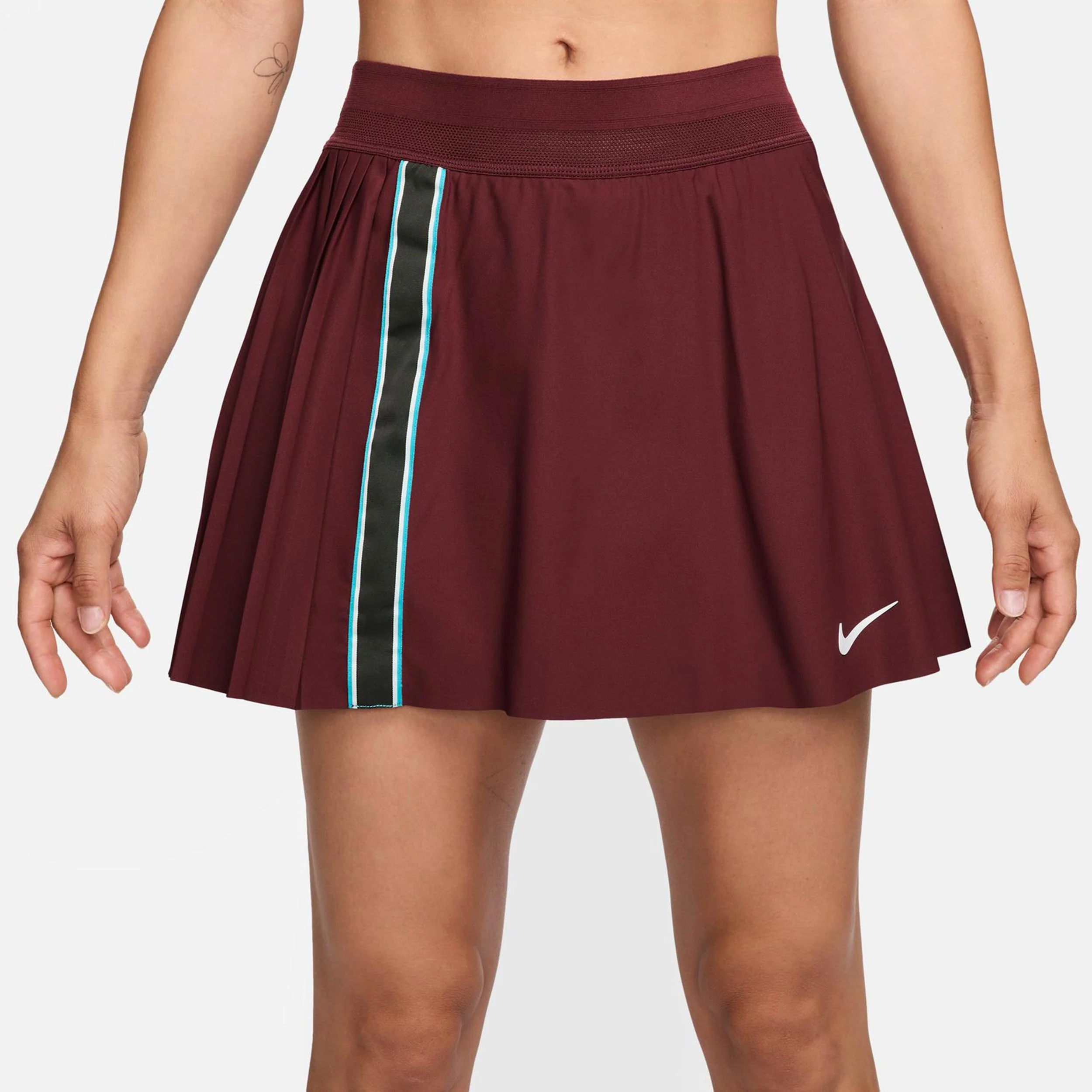Court Dri-FIT Slam High Rise Rock Damen-Dunkelrot - Image 6