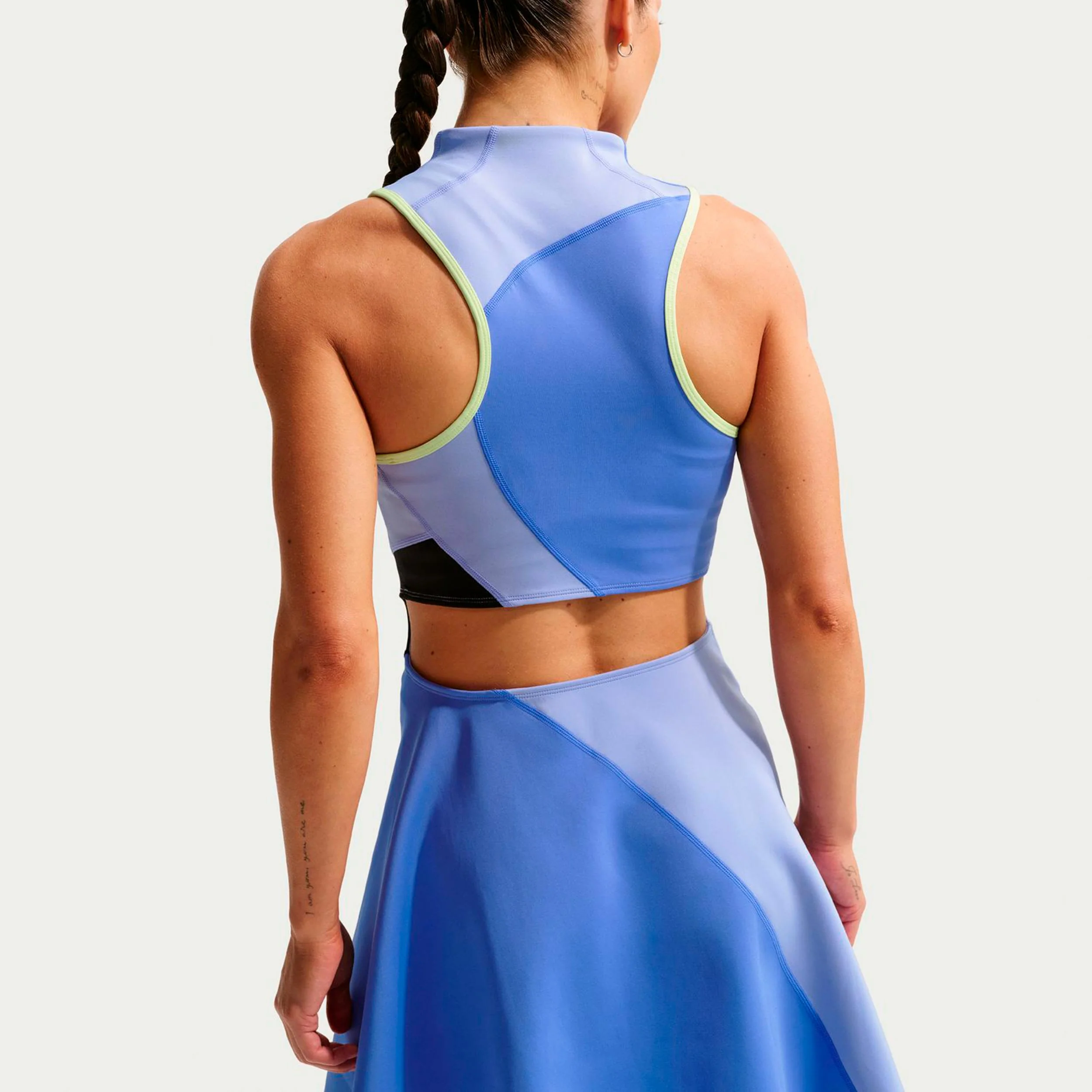 Court Dri-Fit Slam Kleid Damen-blau, blaugrau - Image 3