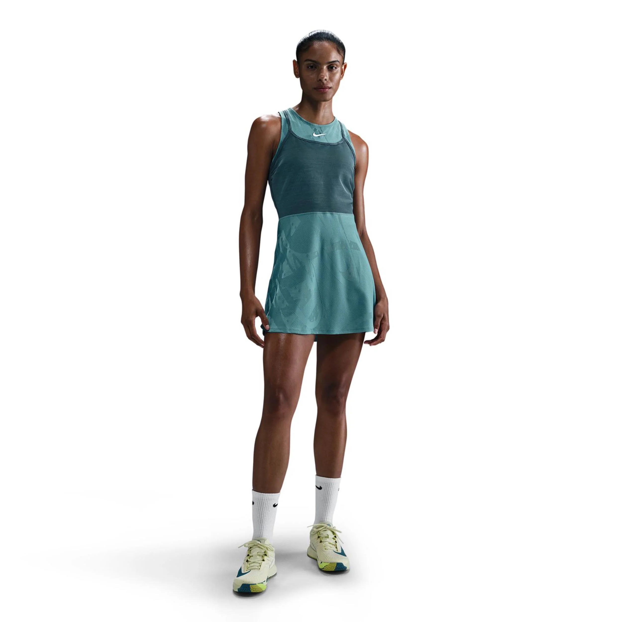 Court Dri-Fit Slam Kleid Damen-Petrol - Image 4