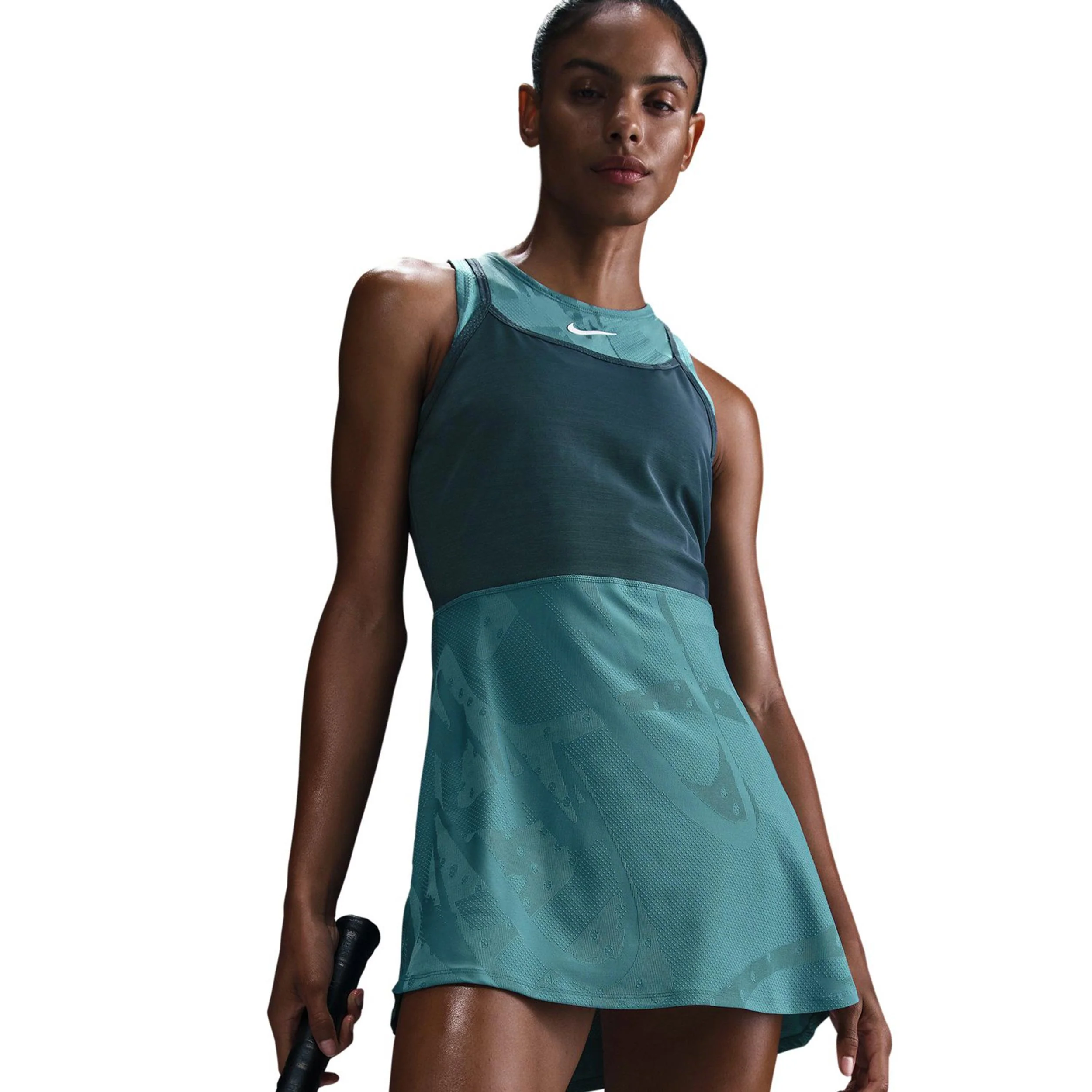 Court Dri-Fit Slam Kleid Damen-Petrol - Image 6