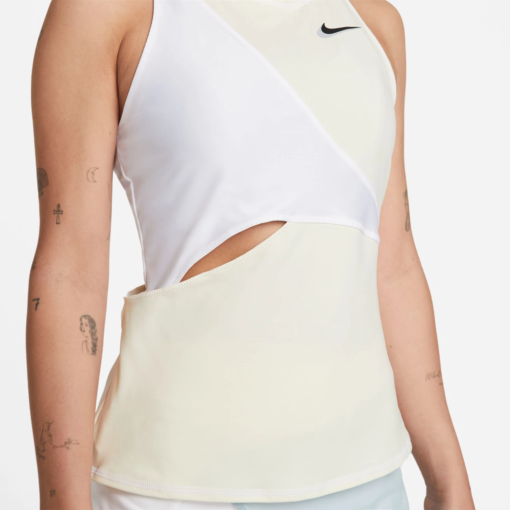 Court Dri-Fit Slam NT PS Tank-Top Damen-Creme,Weiß - Image 5
