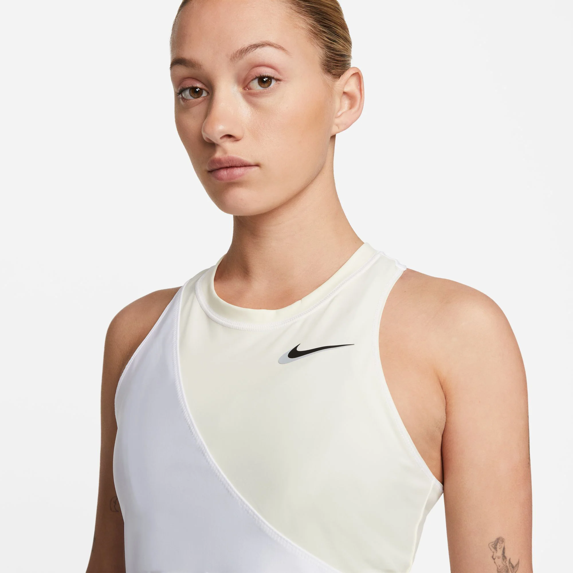 Court Dri-Fit Slam NT PS Tank-Top Damen-Creme,Weiß - Image 7
