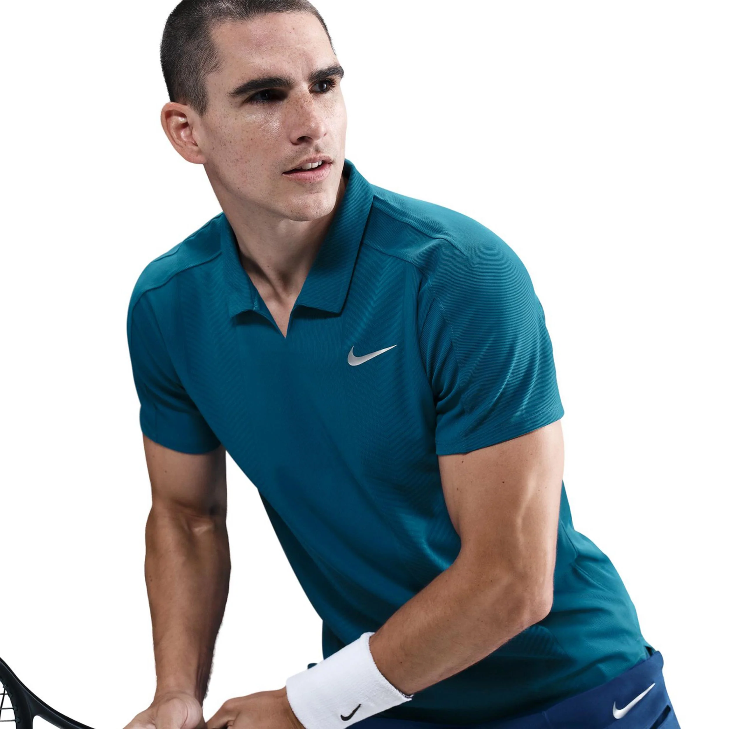 Court Dri-Fit Slam Polo Herren-Petrol - Image 4