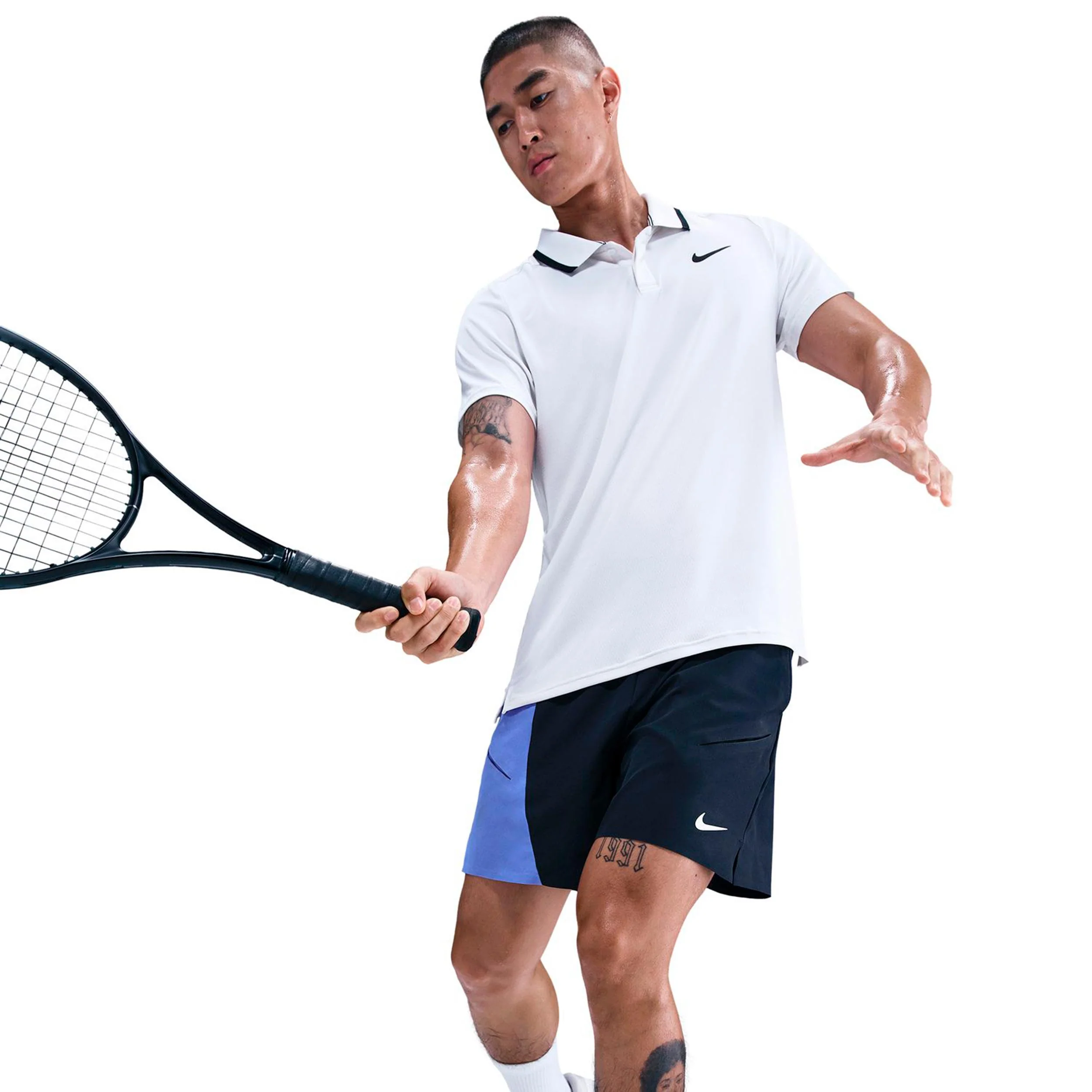 Court Dri-Fit Slam Shorts Herren-dunkelblau, blau - Image 4