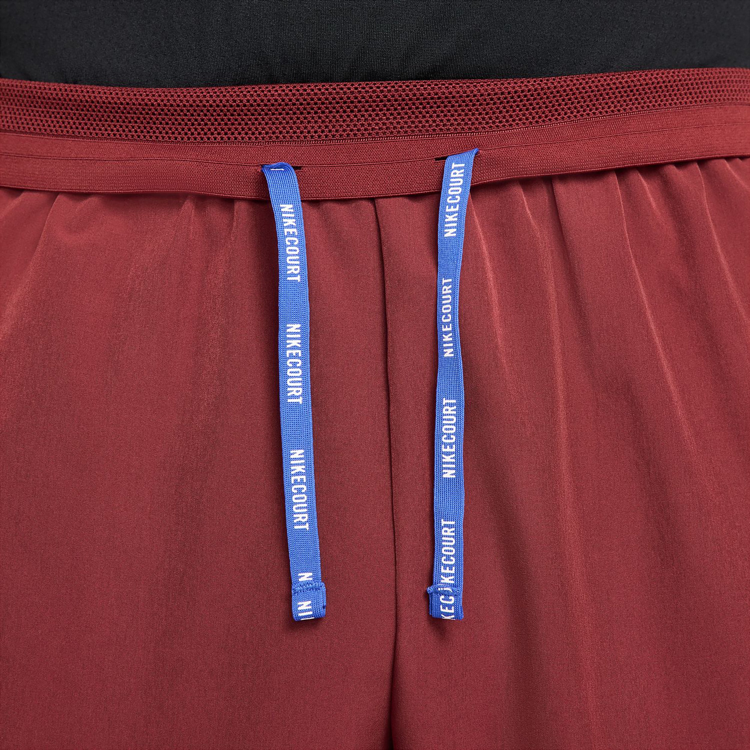 Court Dri-FIT Slam Shorts Herren-Dunkelrot - Image 7