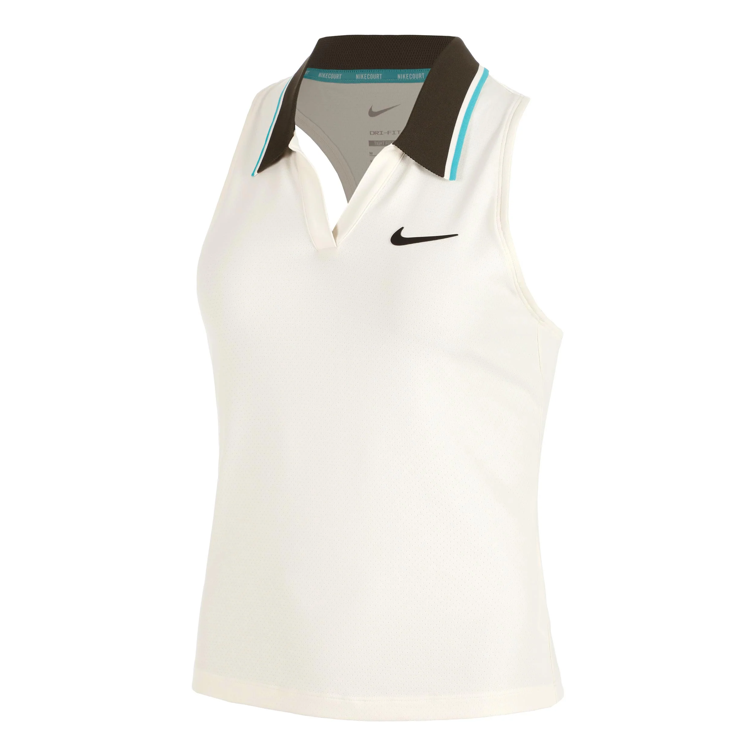 Court Dri-FIT Slam Tank-Top Damen-Creme,Braun