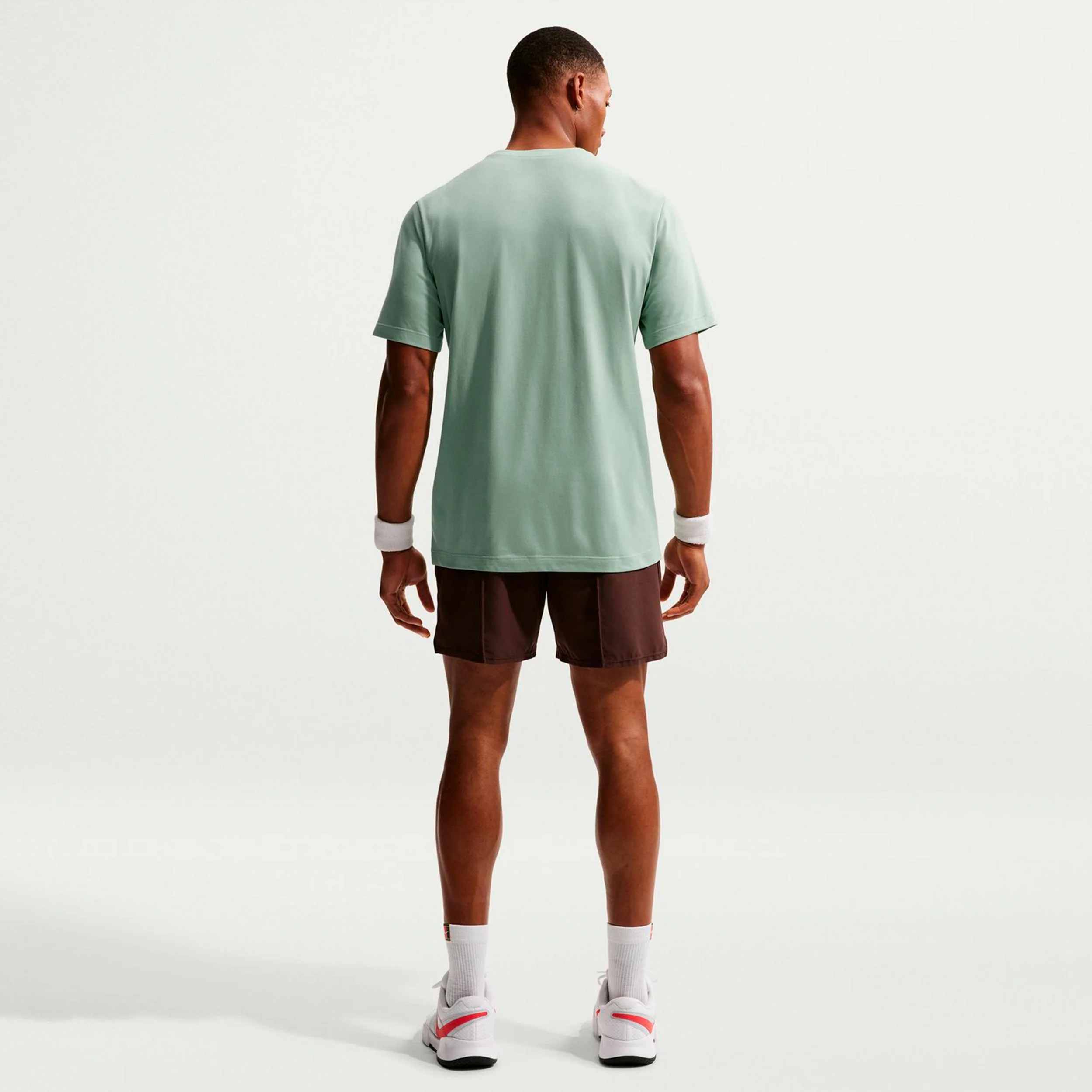 Court Dri-Fit T-Shirt Herren - graugrün - Image 3