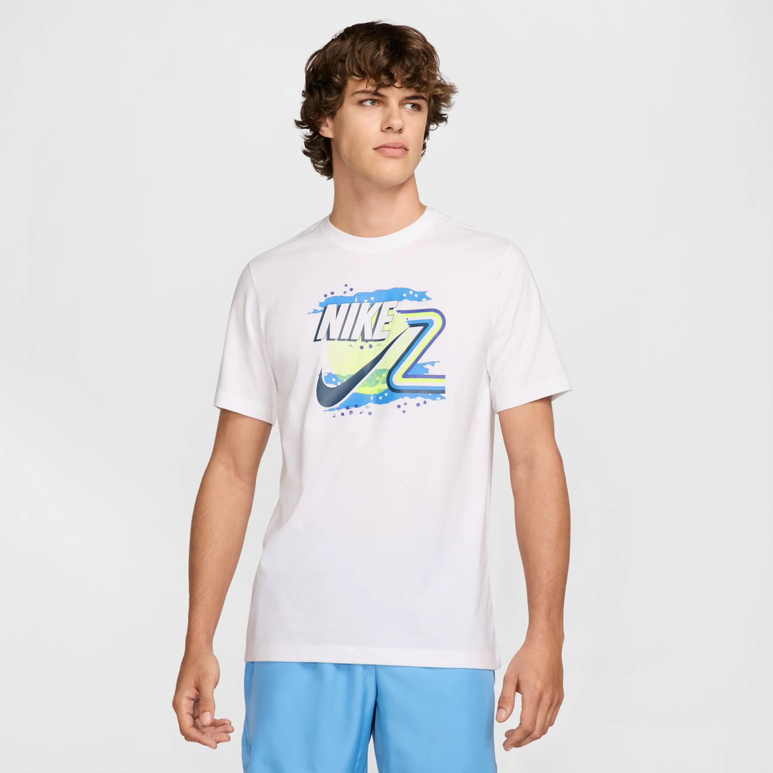 Court Dri-Fit Tee T-Shirt Herren-Weiß - Image 4