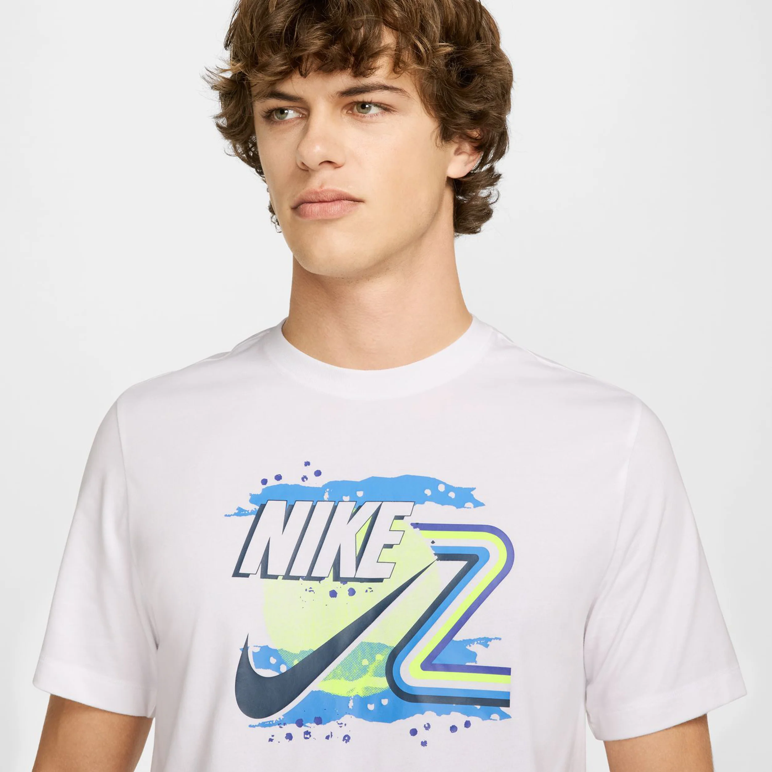 Court Dri-Fit Tee T-Shirt Herren-Weiß - Image 6