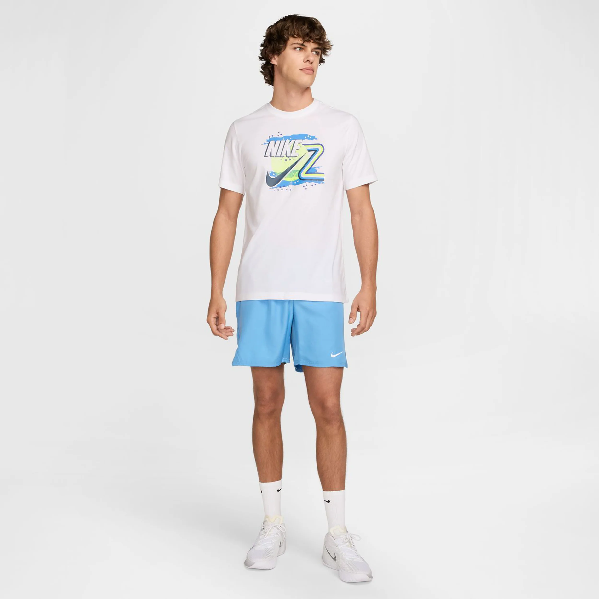 Court Dri-Fit Tee T-Shirt Herren-Weiß - Image 7