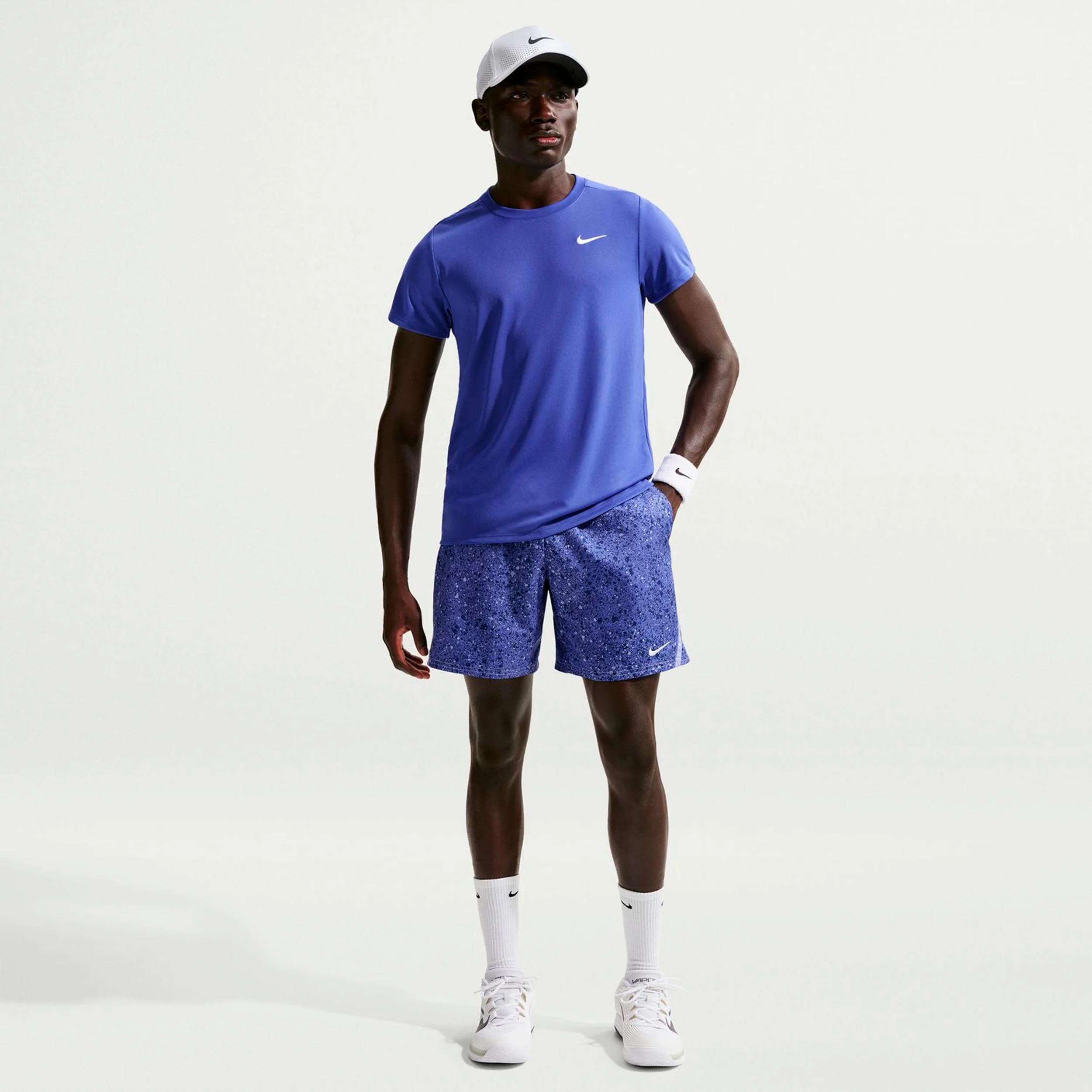 Court Dri-Fit Victory 7in Shorts Herren-blau, blaugrau - Image 2