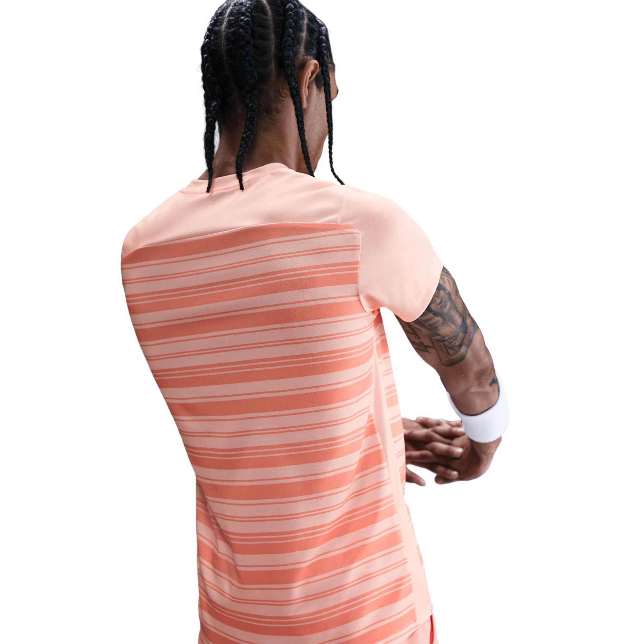 Court Dri-FIT Victory Print T-Shirt Herren-Koralle - Image 5