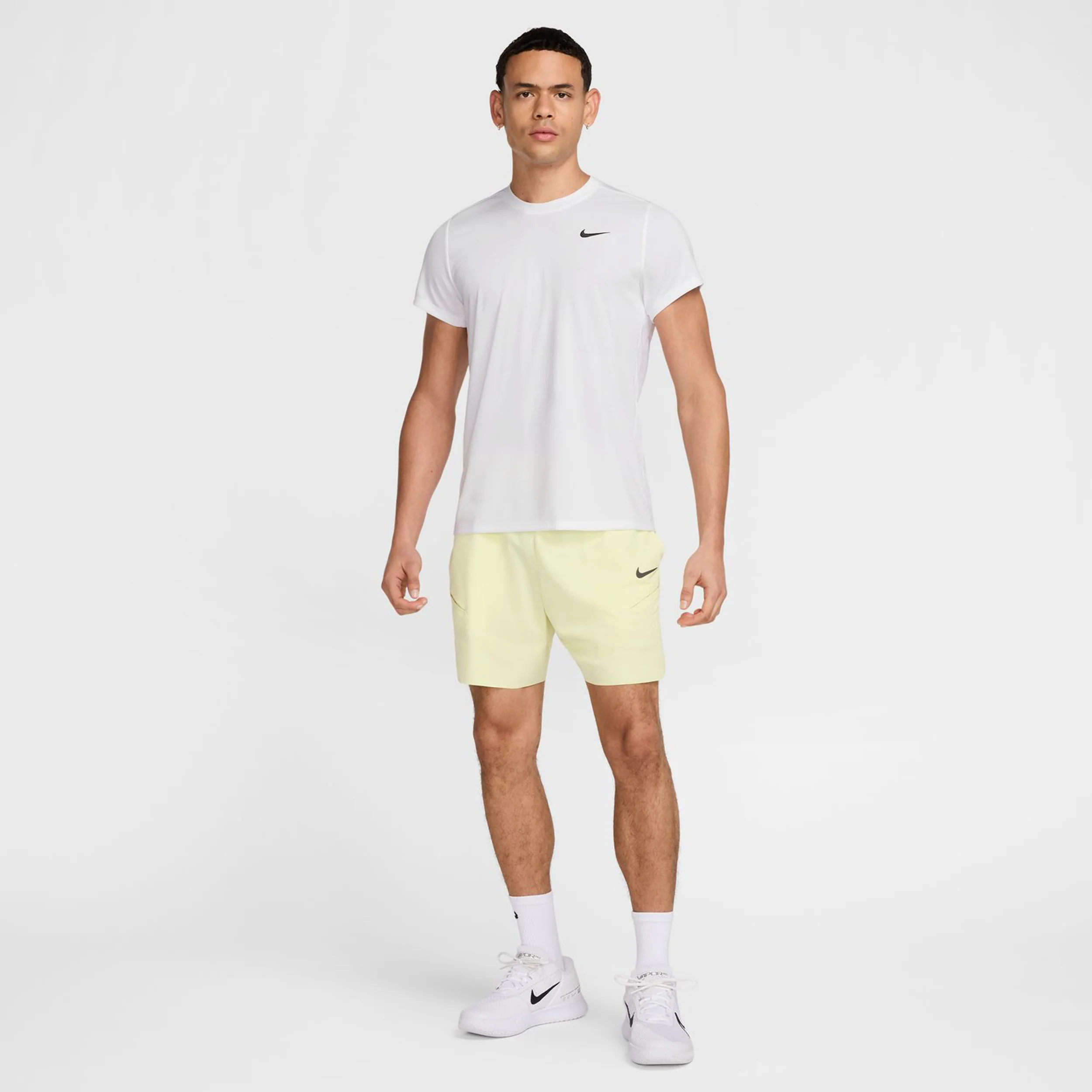 Court Dry Victory T-Shirt Herren-Weiß,Schwarz - Image 9