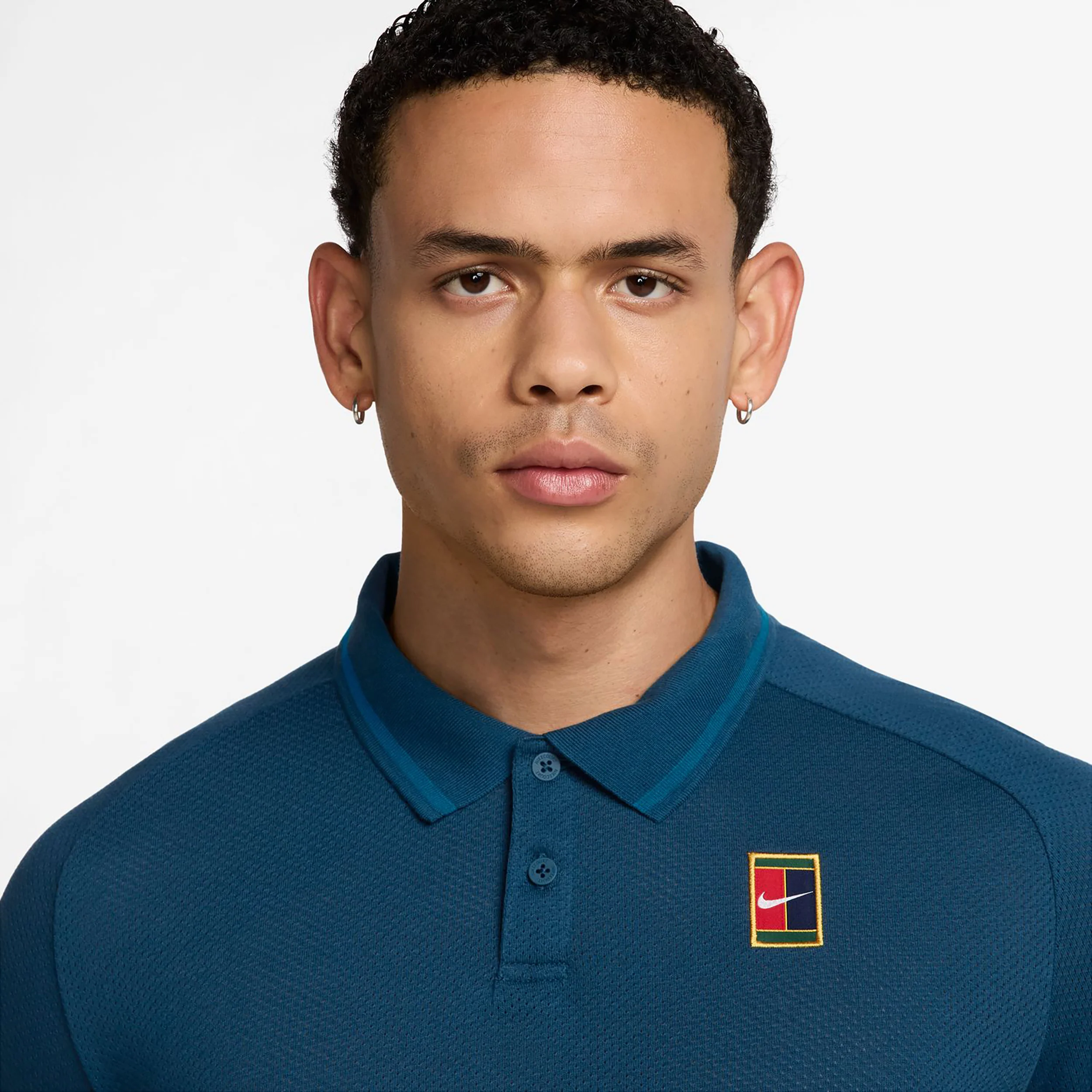 Court Heritage Polo Herren-Blaugrau,Grün - Image 3
