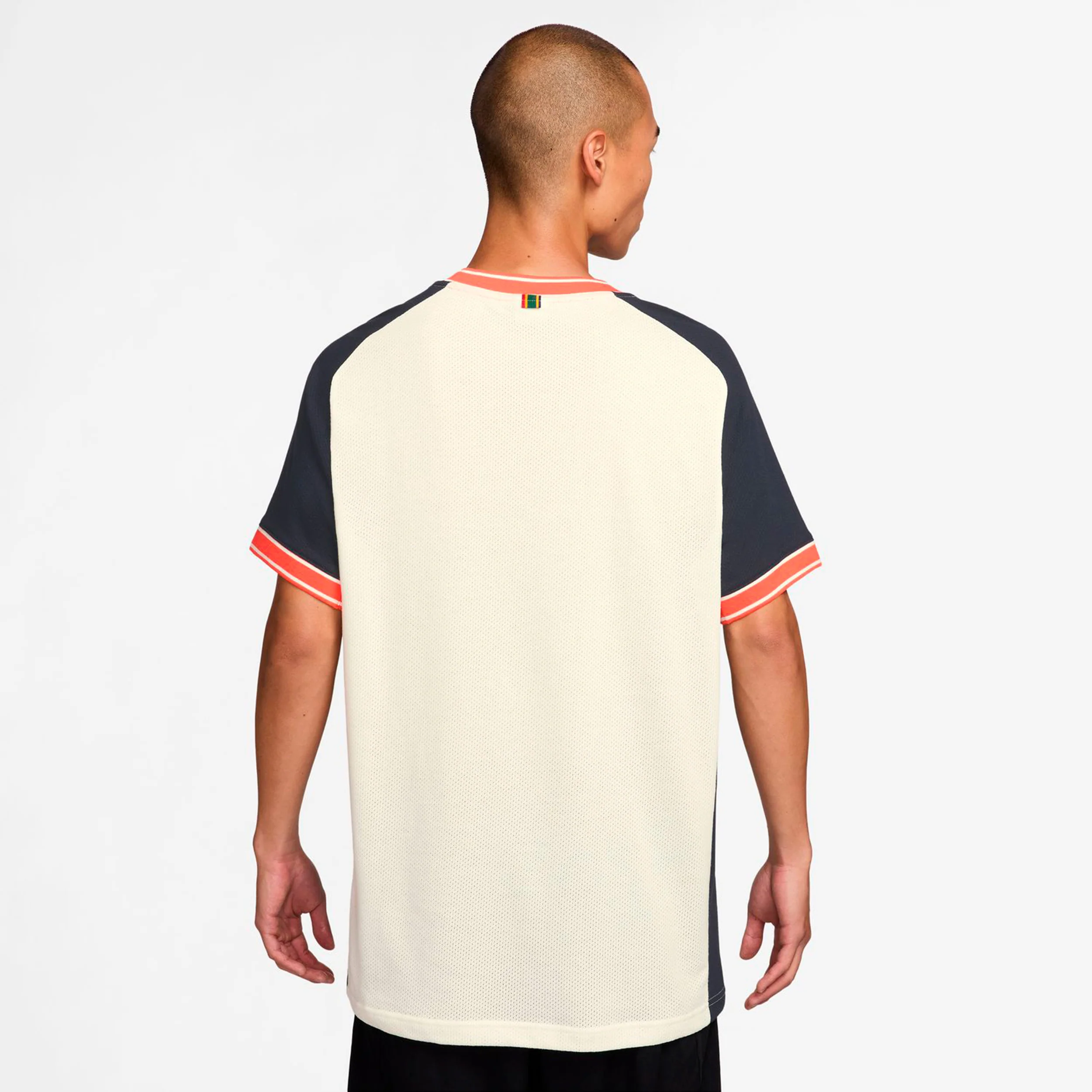 Court Heritage T-Shirt Herren-creme, dunkelblau - Image 2