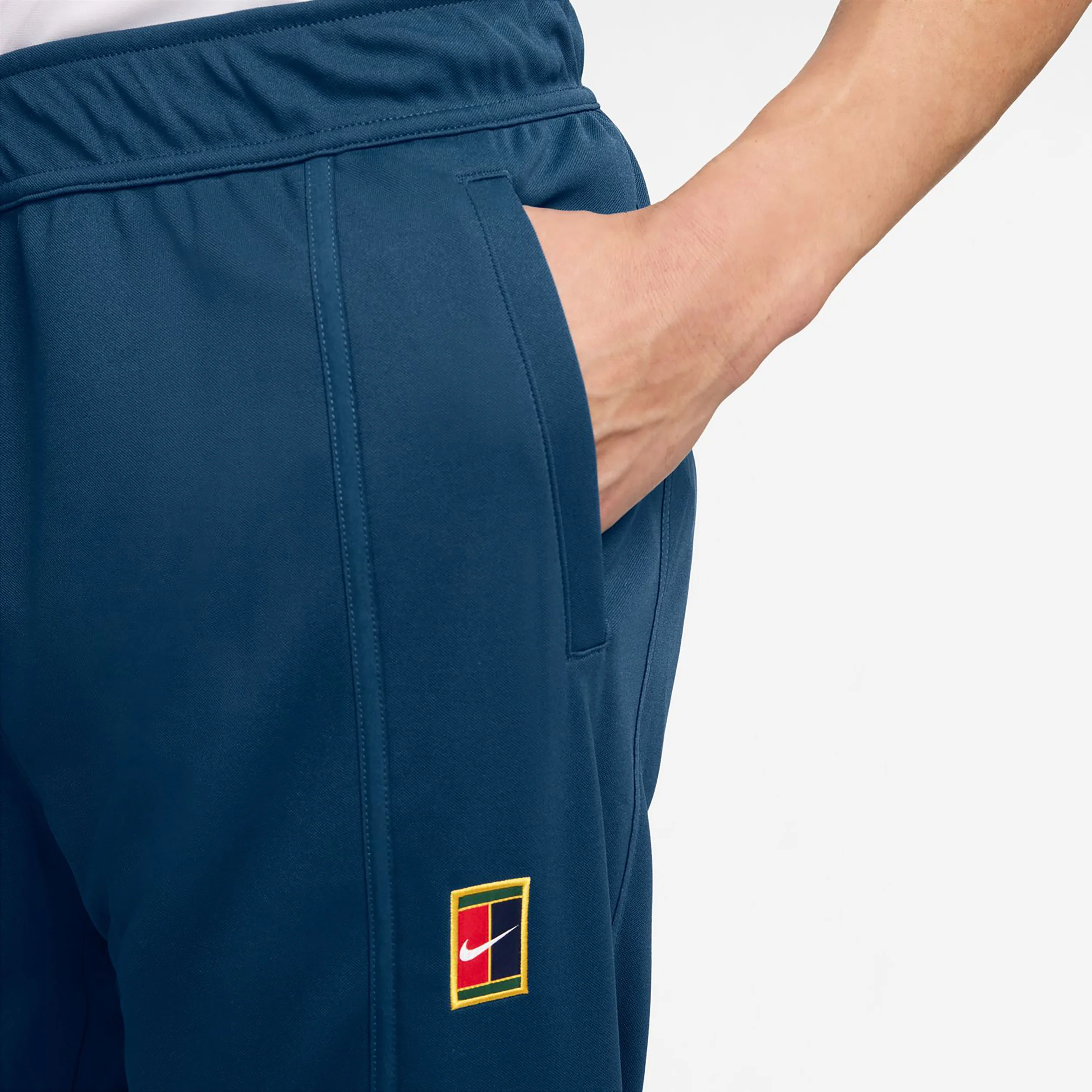 Court Heritage Trainingshose Herren-Blaugrau - Image 3