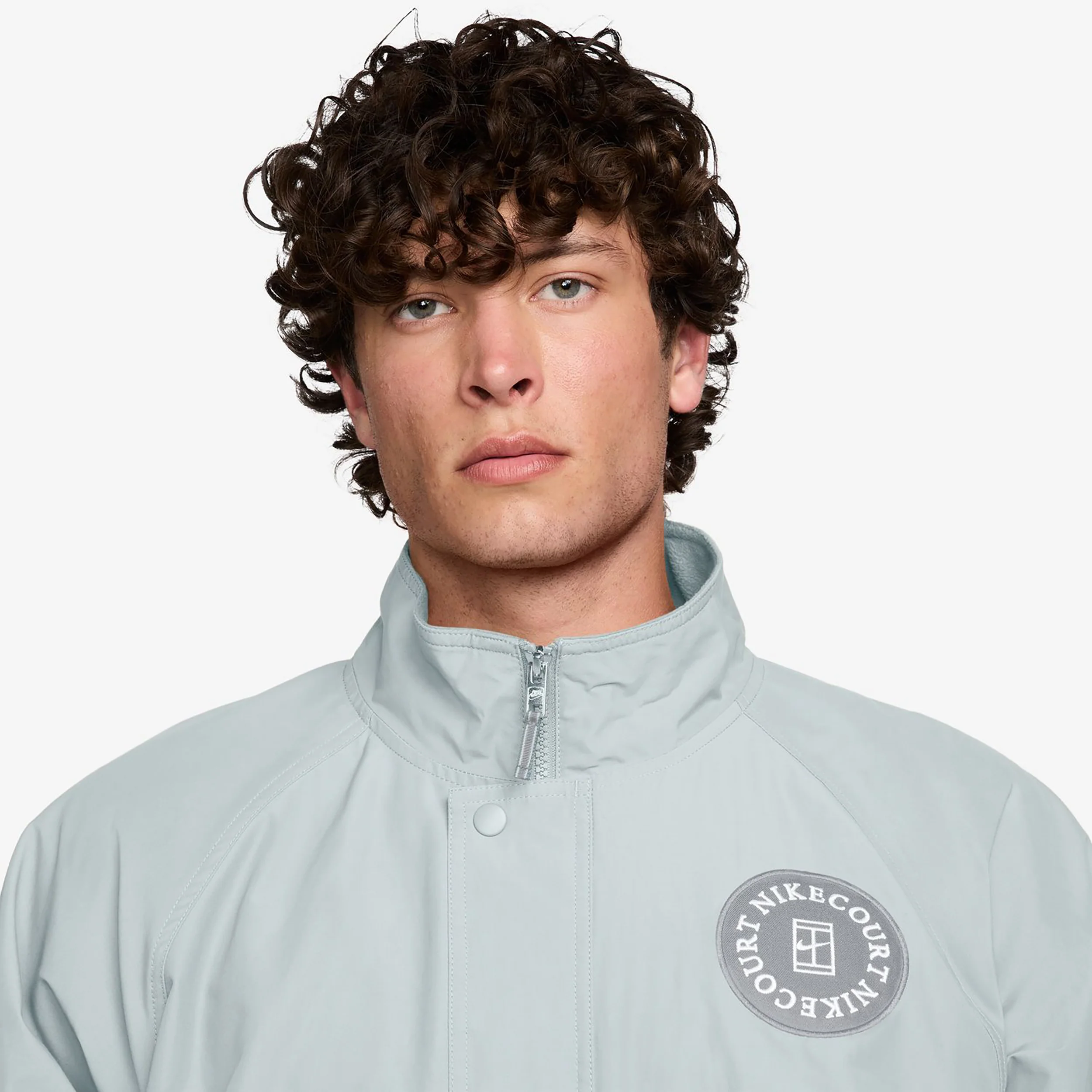 Court Heritage Trainingsjacke Herren-blaugrau - Image 3