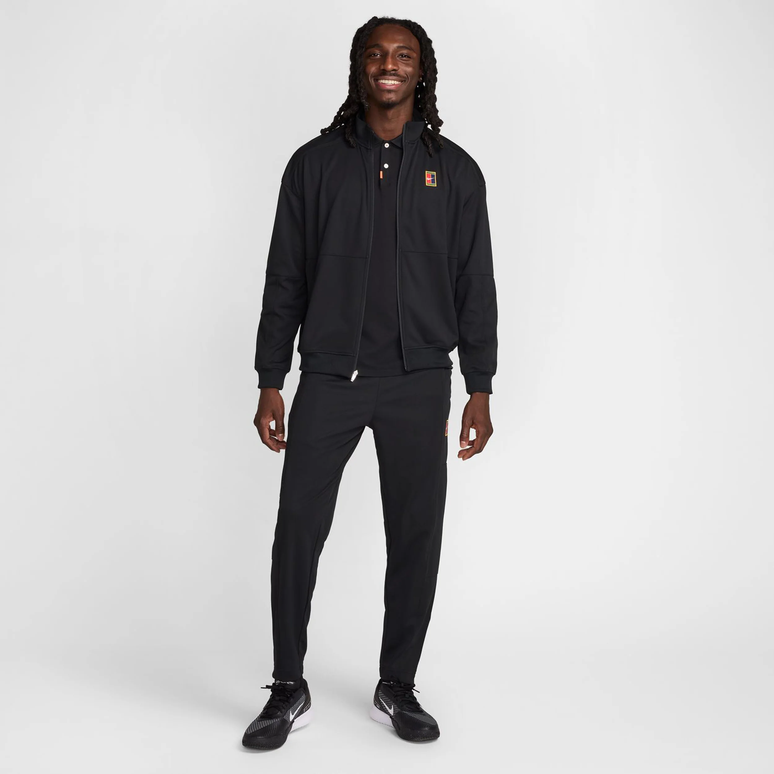Court Heritage Trainingsjacke Herren-Schwarz,Schwarz - Image 10