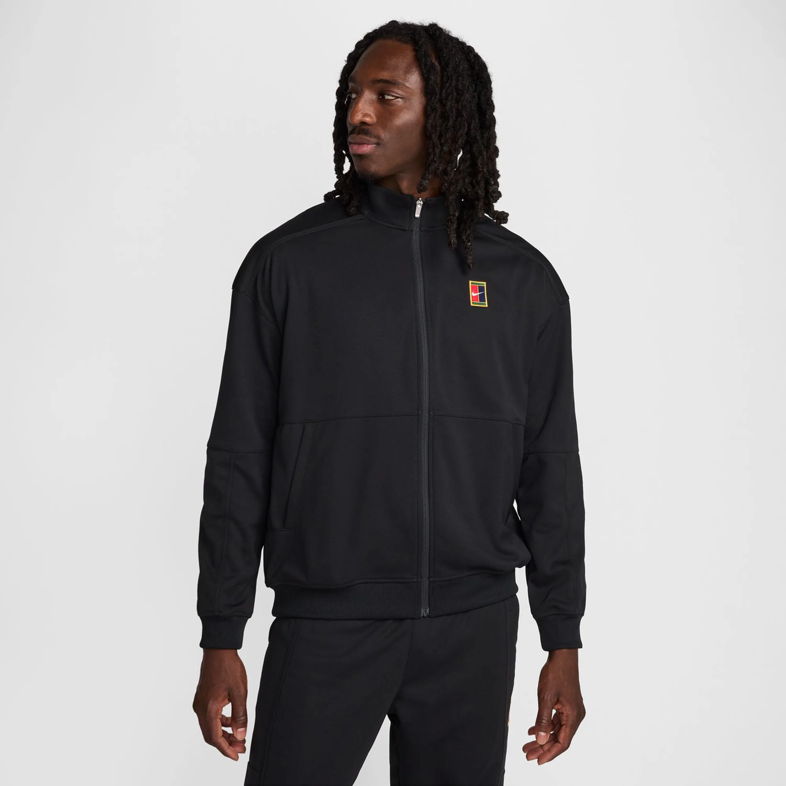 Court Heritage Trainingsjacke Herren-Schwarz,Schwarz - Image 5