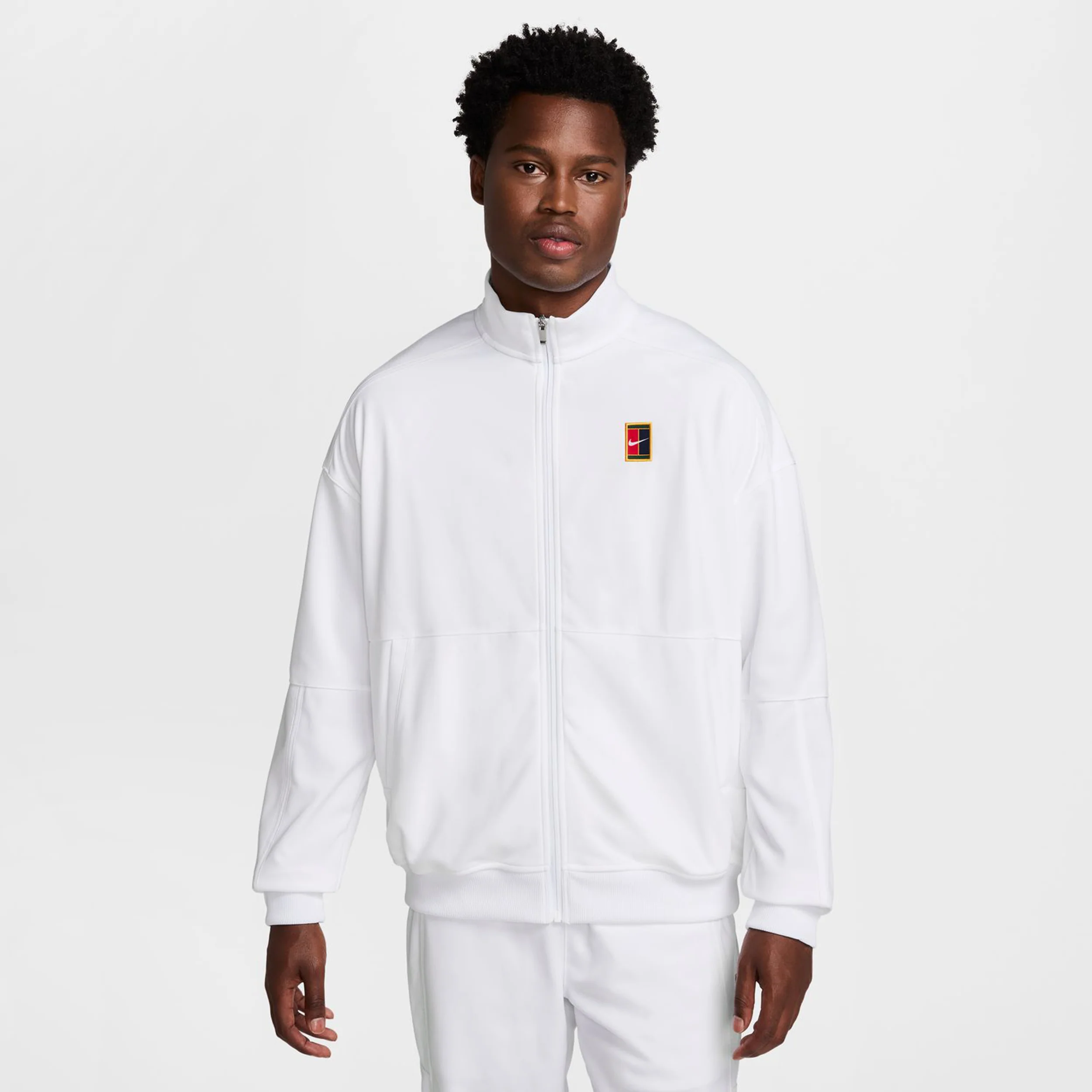 Court Heritage Trainingsjacke Herren-Weiß,Weiß - Image 5