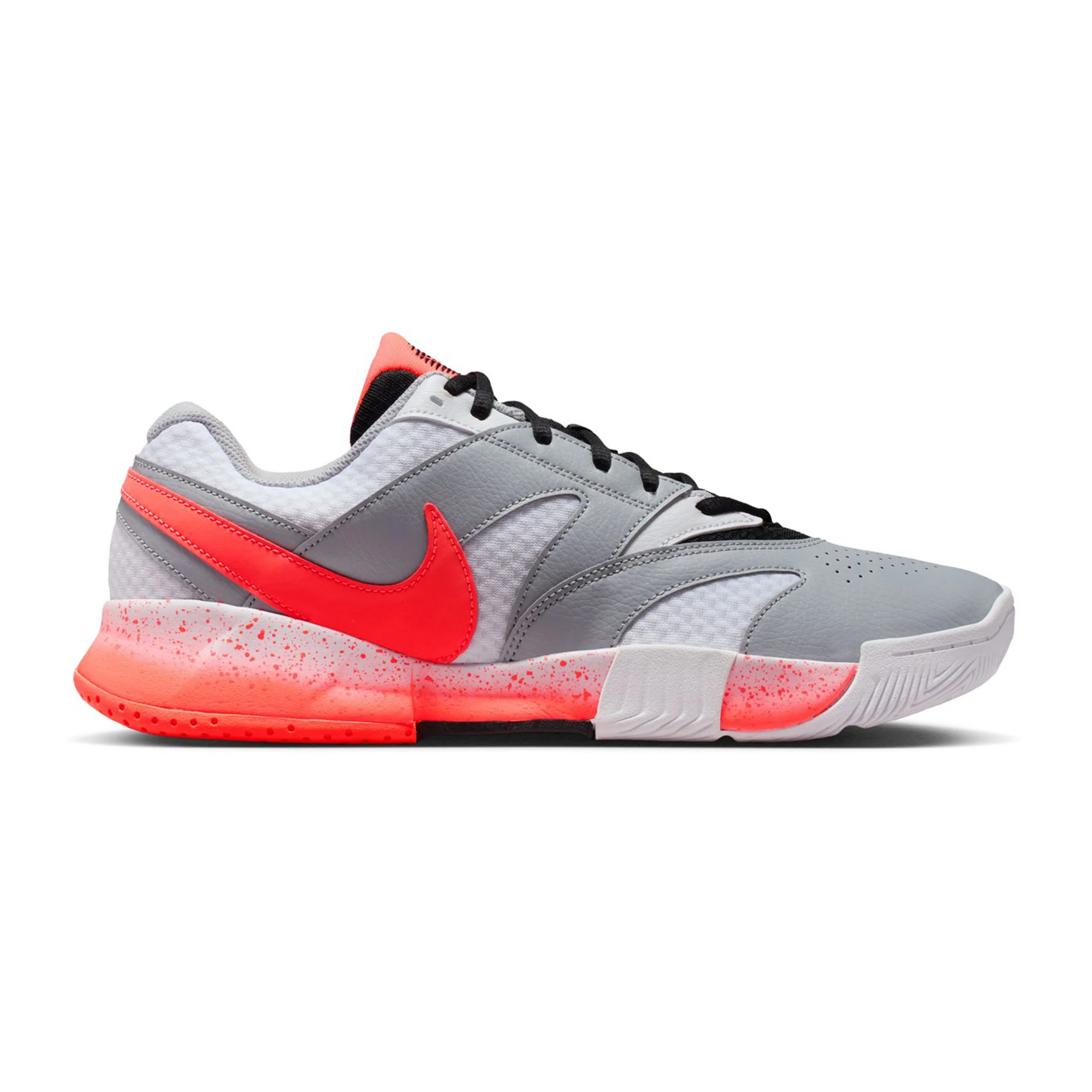 Court Lite 4 PRM Allcourtschuh Herren - grau, koralle