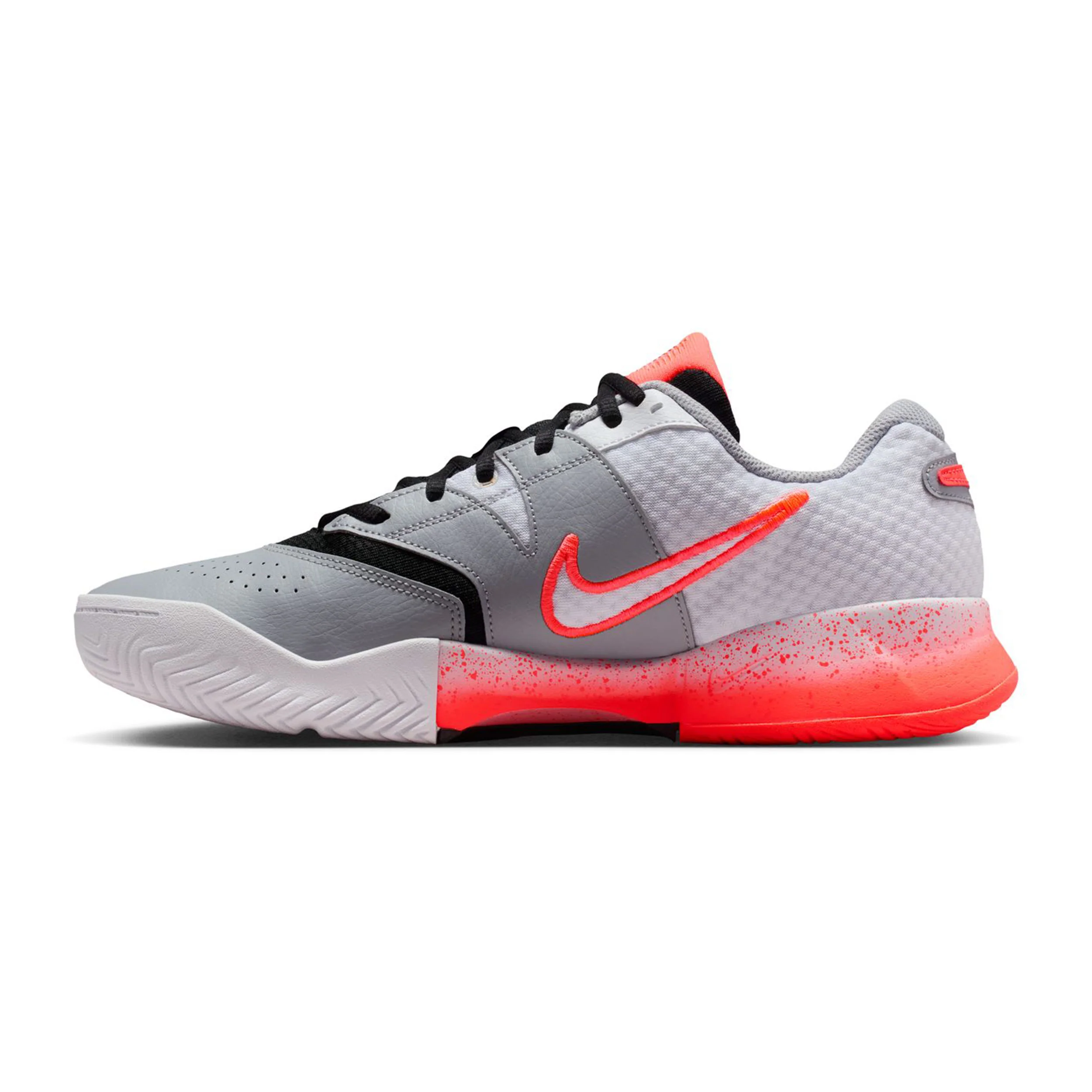 Court Lite 4 PRM Allcourtschuh Herren - grau, koralle - Image 2