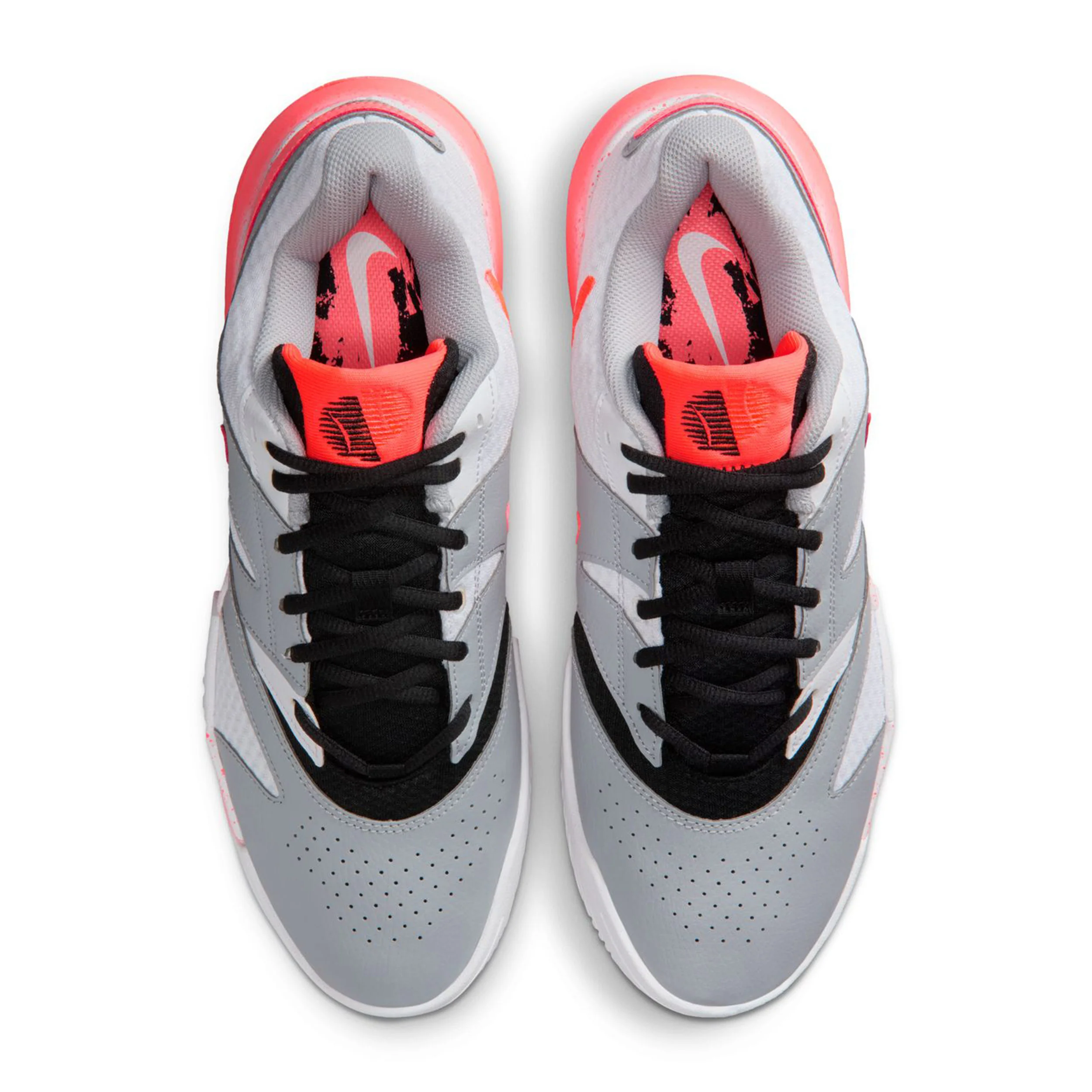 Court Lite 4 PRM Allcourtschuh Herren - grau, koralle - Image 3