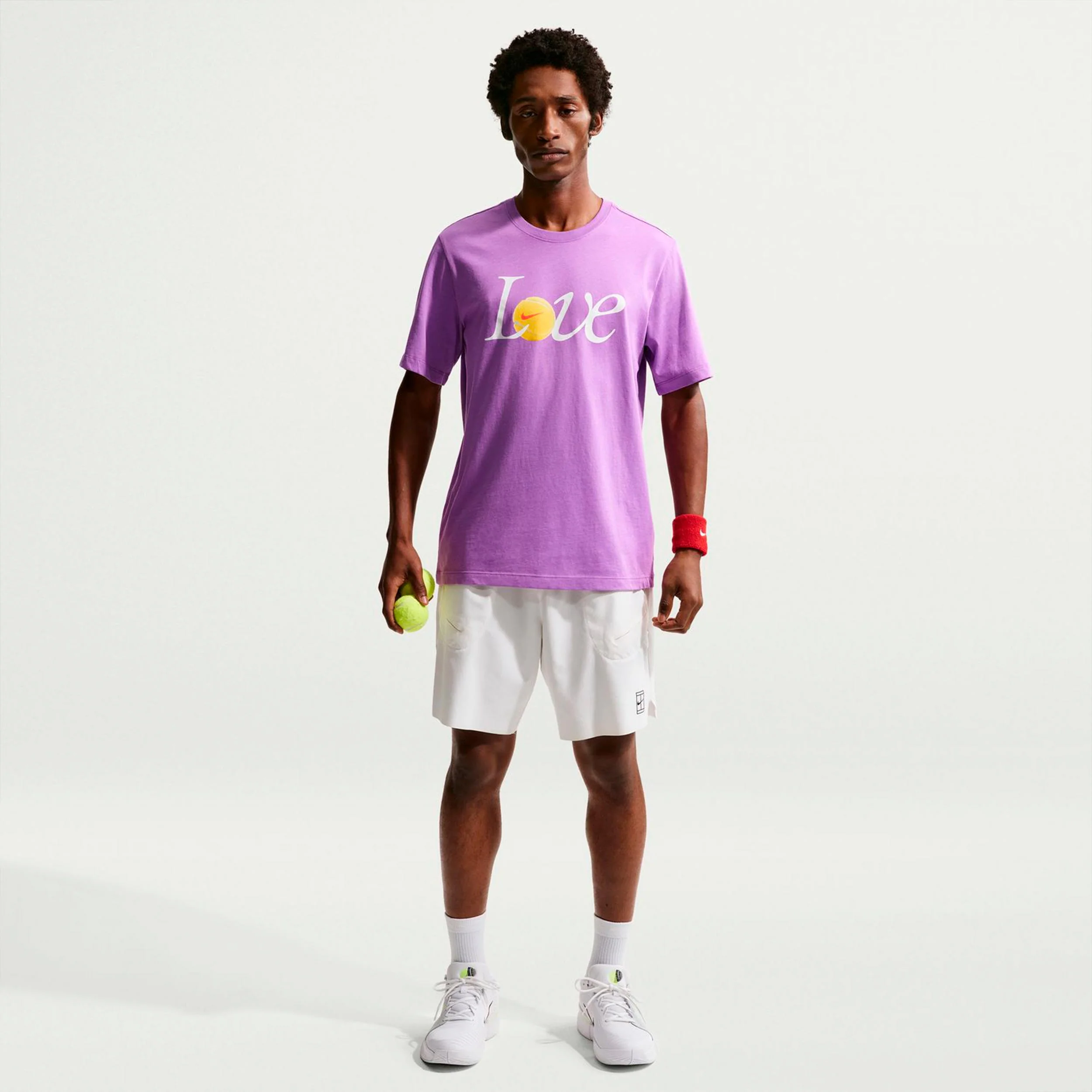 Court Love T-Shirt Herren - violett - Image 2