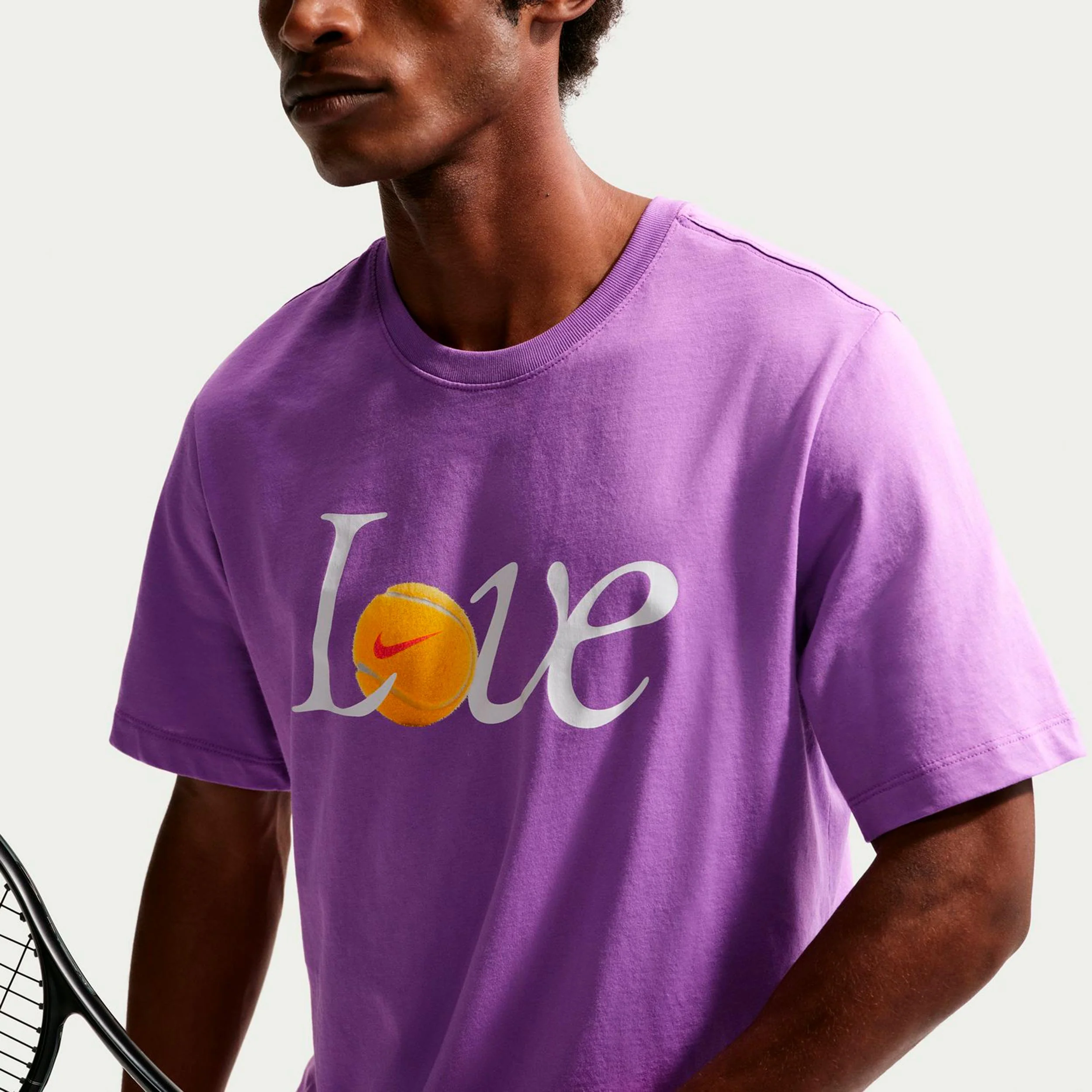 Court Love T-Shirt Herren - violett - Image 5