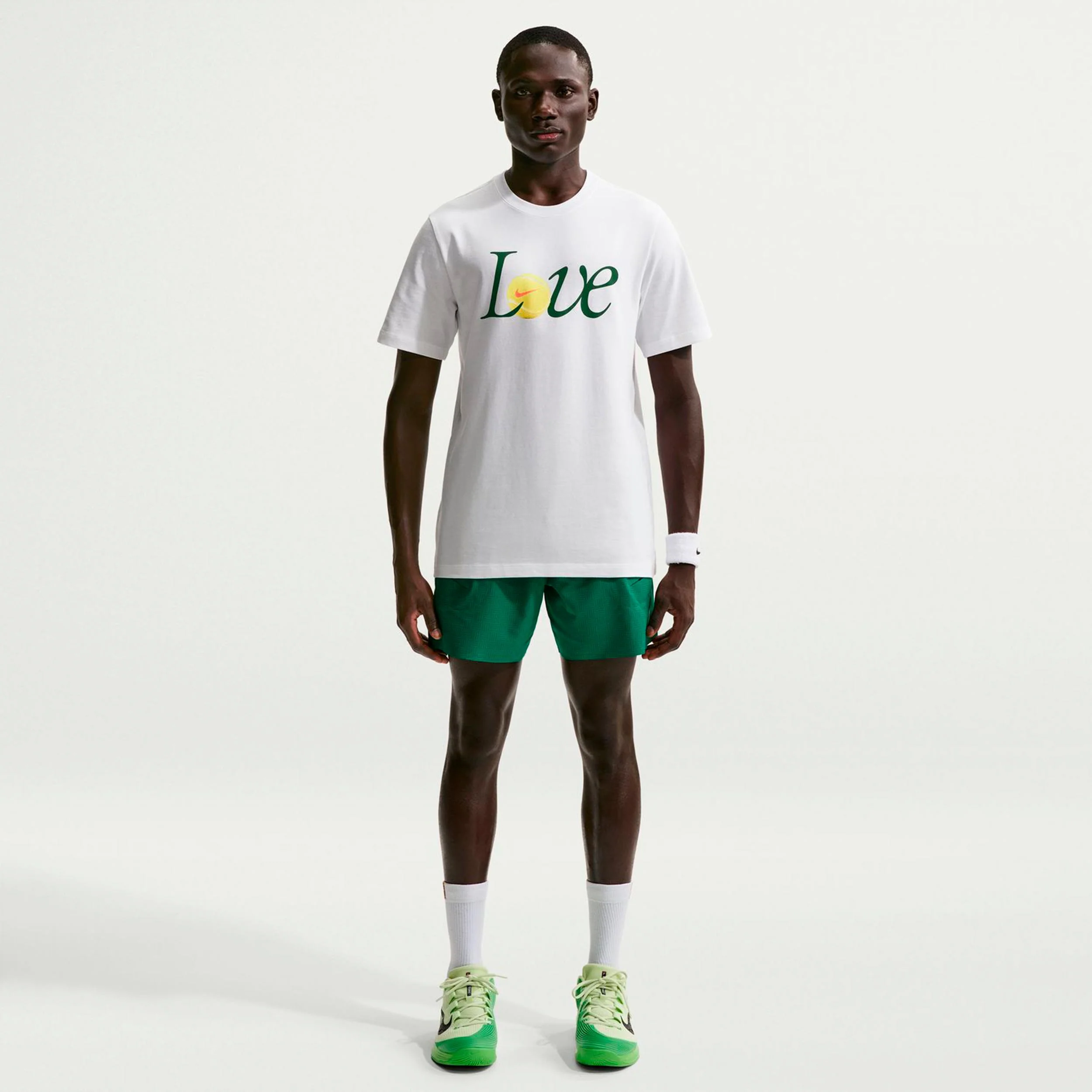 Court Love T-Shirt Herren - weiß - Image 2